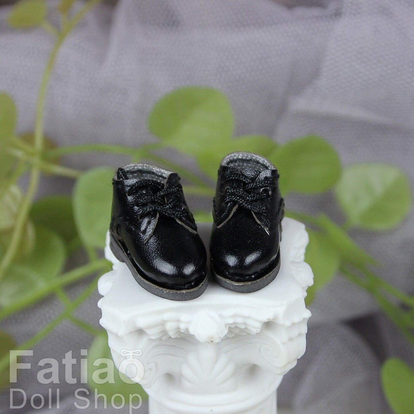 Fatiao - New OB11 Obitsu 11 Cu-poche 1/12 BJD Nendoroid GSC doll Lace-up Oxford shoes