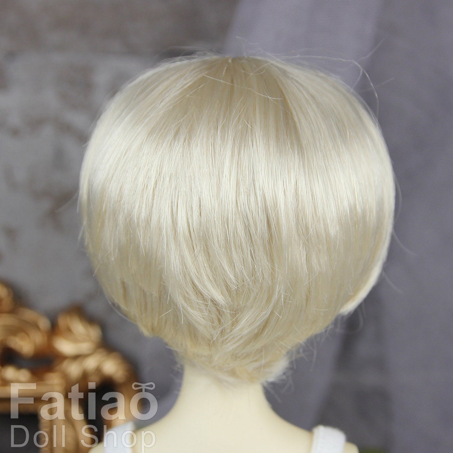 Fatiao - New Dollfie MSD Kaye Wiggs 1/4 BJD Size 7-8 inch Blonde Dolls Wig