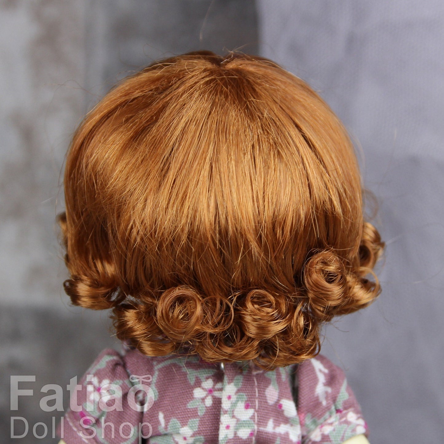 Fatiao - BJD Dollfie Lati Yellow Pukifee 5-6" Angel Doll Wig Caramel