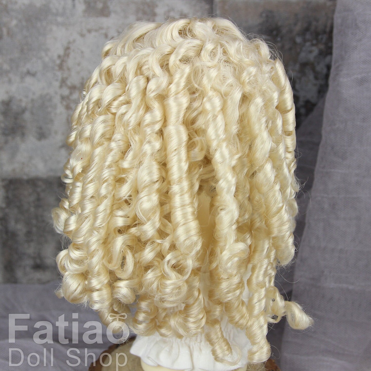 Fatiao - New Dollfie MSD Kaye Wiggs little darling doll 1/4 BJD Size 7-8 inch Dolls Wig - Blonde