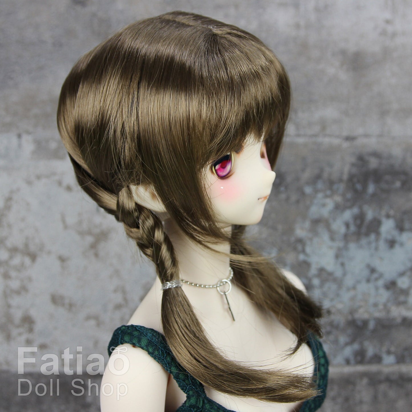 Fatiao - New Dollfie SD DD 1/3 BJD Dolls Wig size 8-9" - Umber