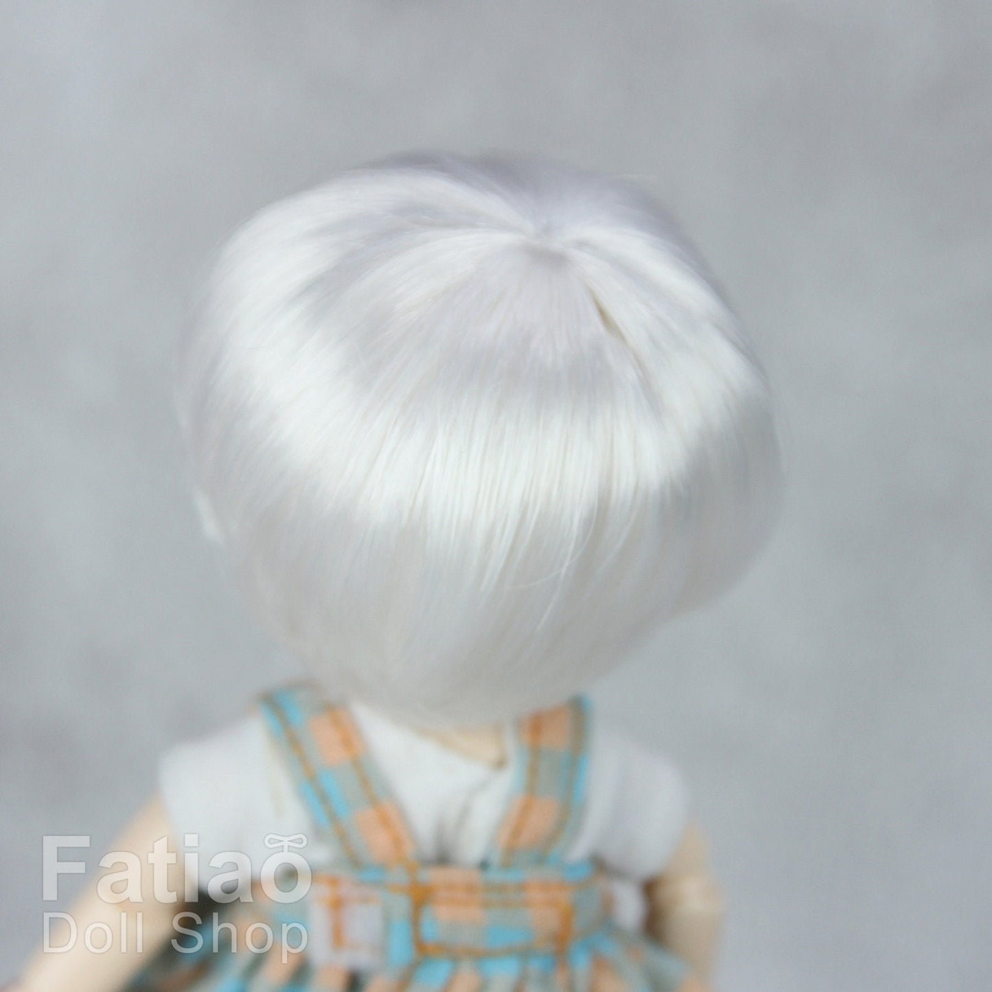 Fatiao - New BJD Dollfie pukipuki BF Pocket 3-4" Doll Wig - White