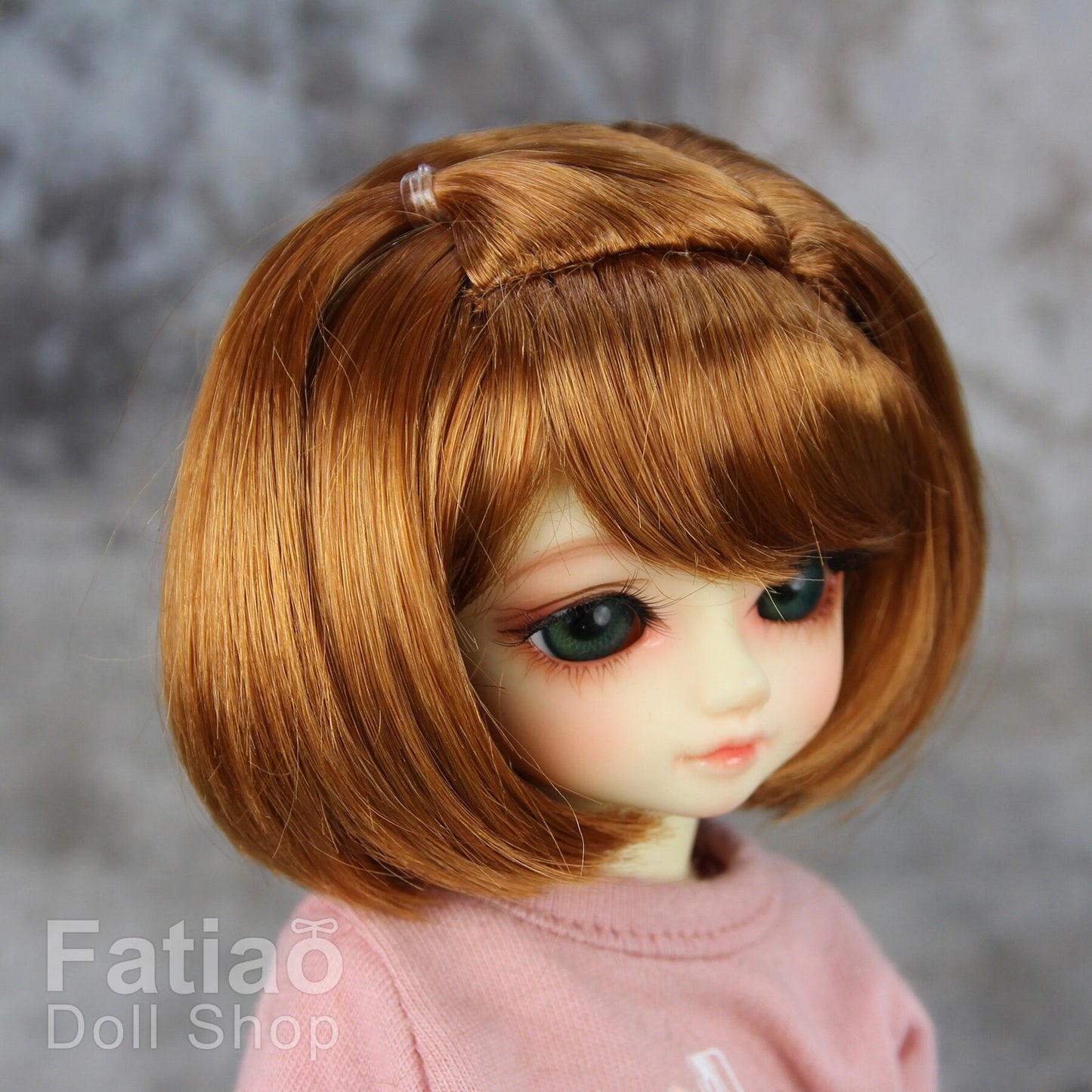Fatiao - New Dollfie Yo-SD 1/6 BJD - Dolls Wig 6-7 inch - Caramel
