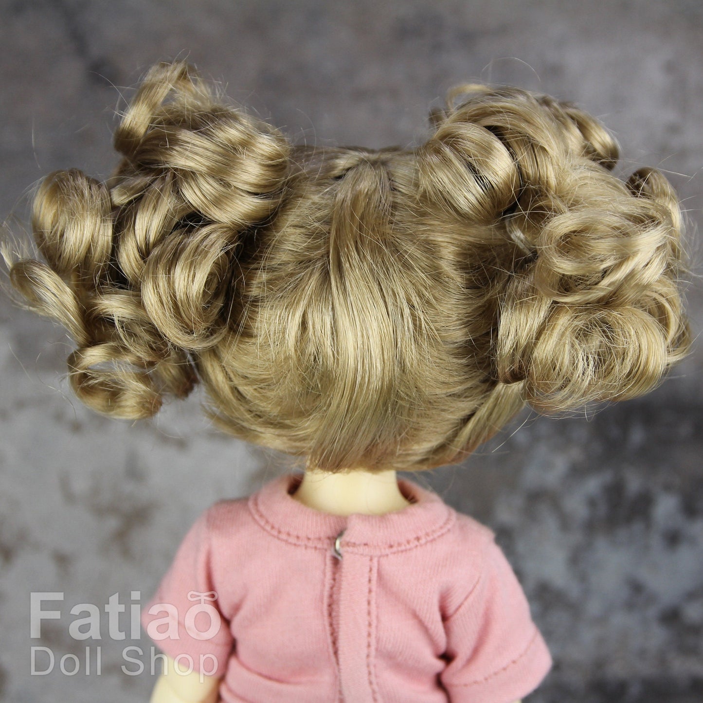 Fatiao - New Dolls Wig Dollfie Yo-SD 1/6 BJD 6-7" size Baby Brown