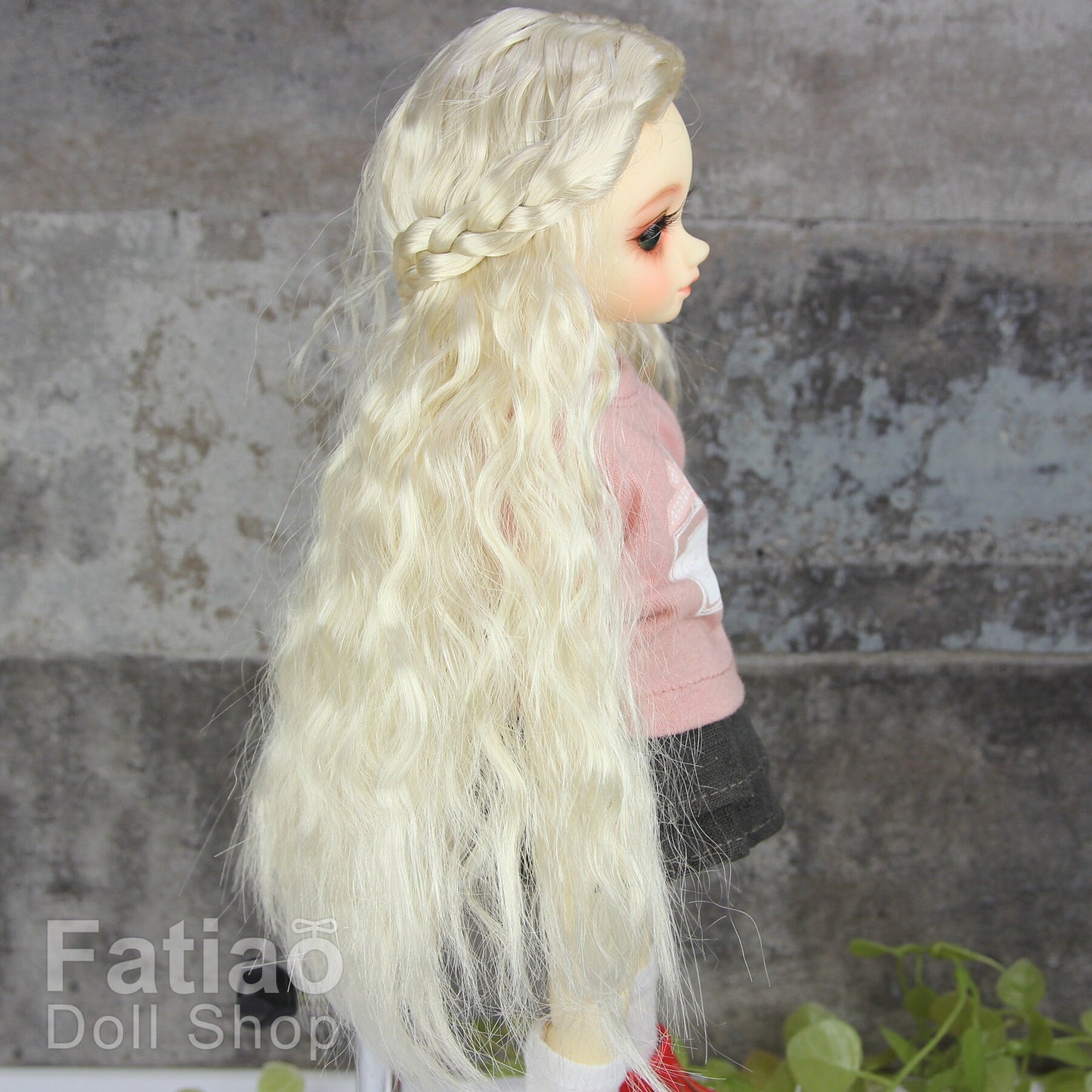 Fatiao - New Dolls Wig Dollfie Yo-SD 1/6 BJD 6-7" size Blonde