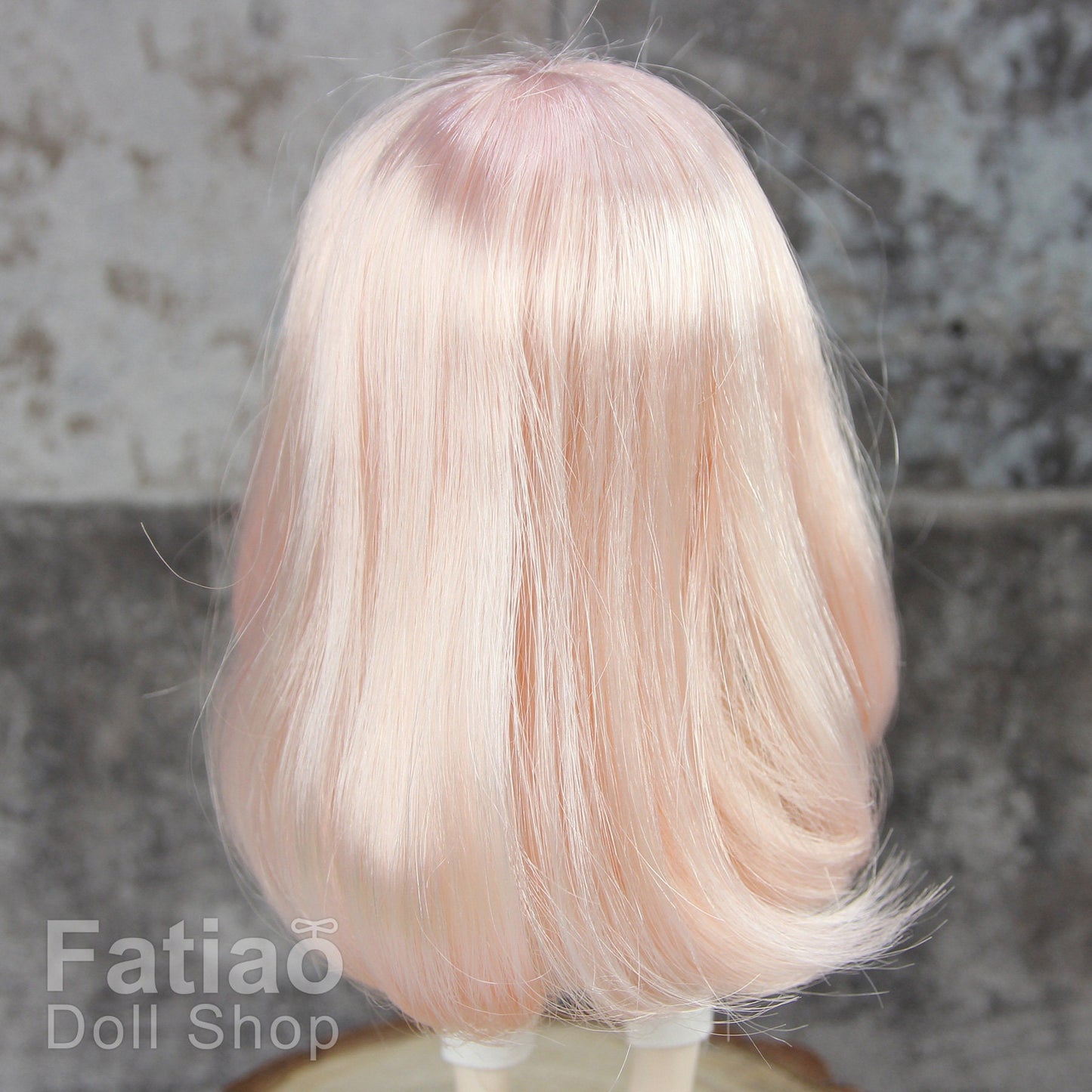 Fatiao - New Dollfie little pullip DAL Nendoroid BJD Dolls Wig - size 4-5" - Light Pink