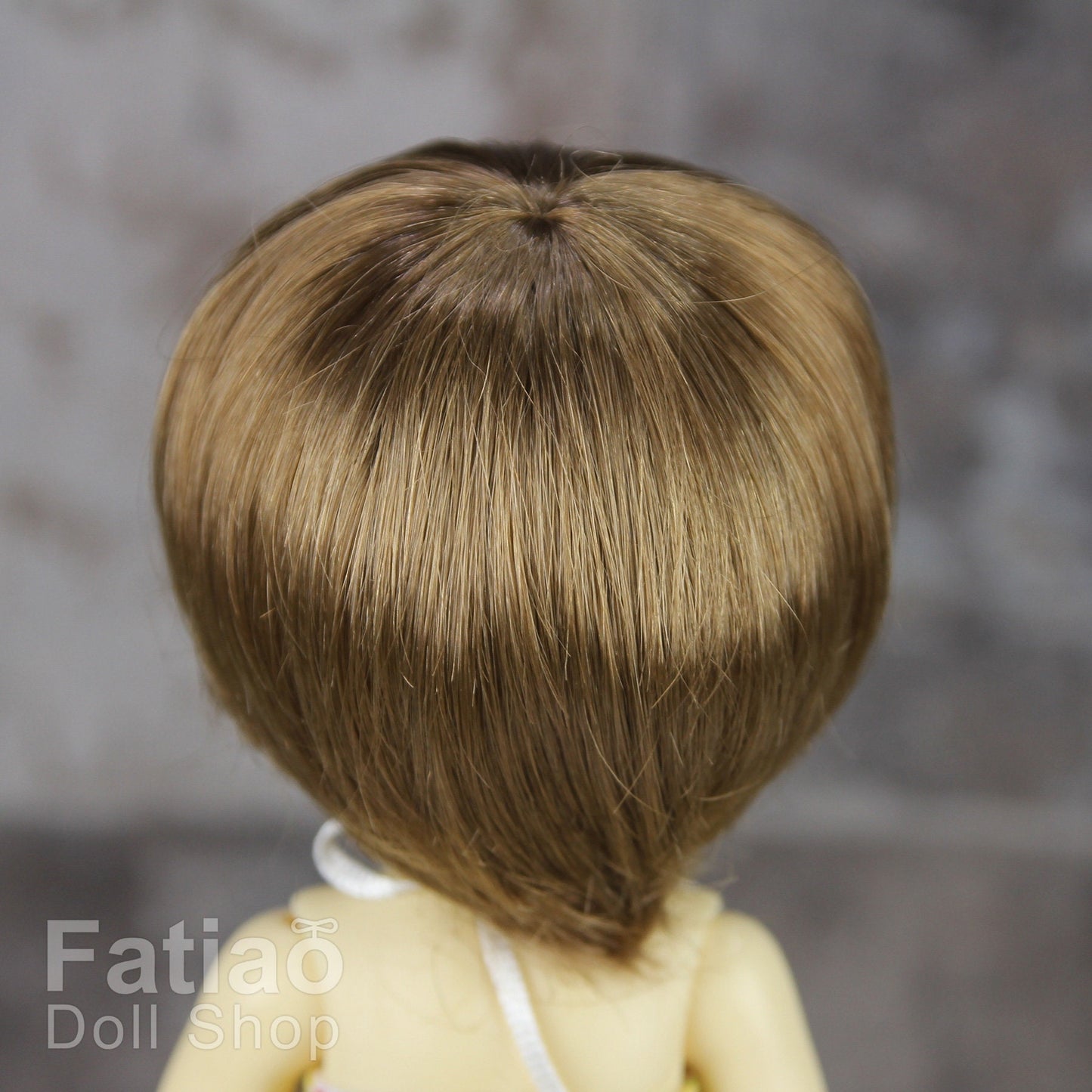 Fatiao - BJD Dollfie Lati Yellow Pukifee 5-6" Angel Doll Wig Latte