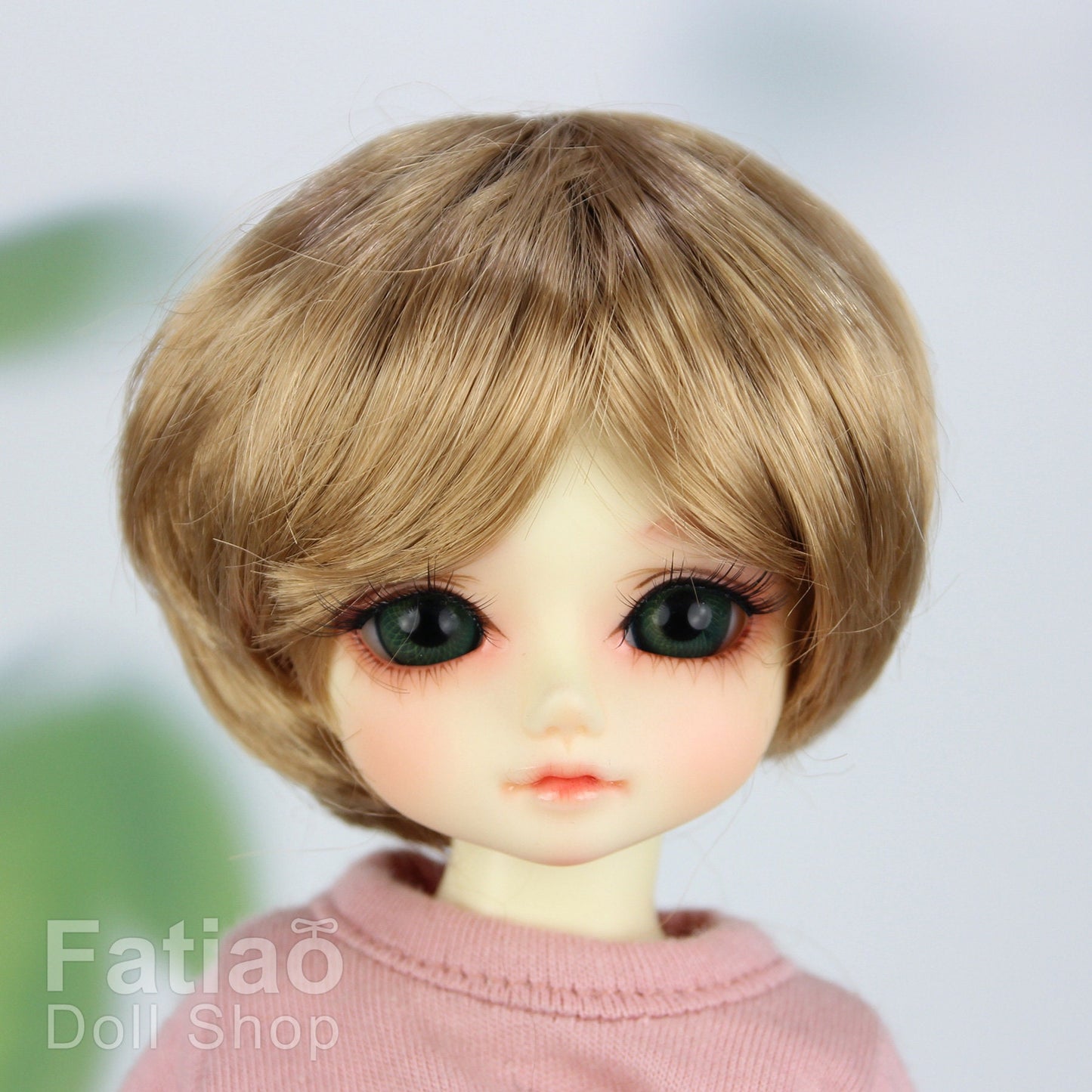Fatiao - New Dolls Wig Dollfie Yo-SD 1/6 BJD 6-7" size Ocher