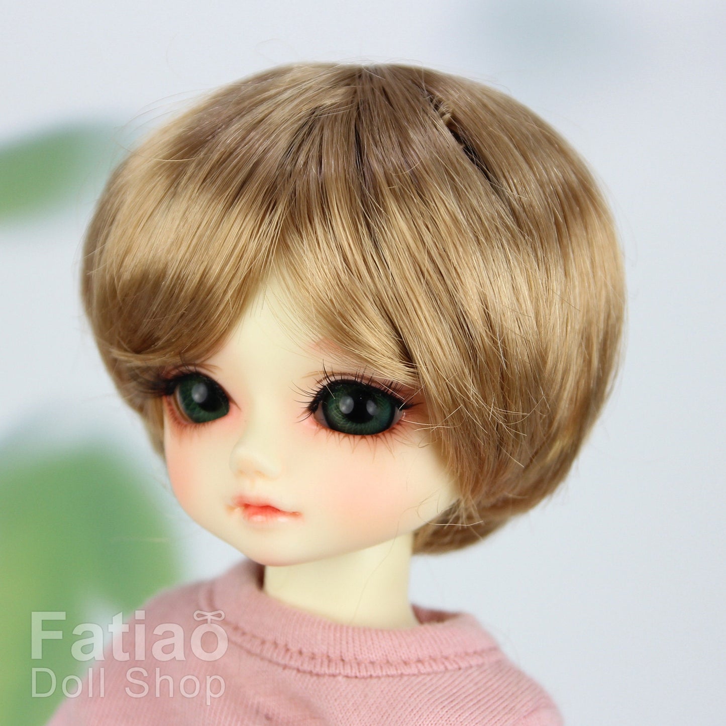Fatiao - New Dolls Wig Dollfie Yo-SD 1/6 BJD 6-7" size Ocher