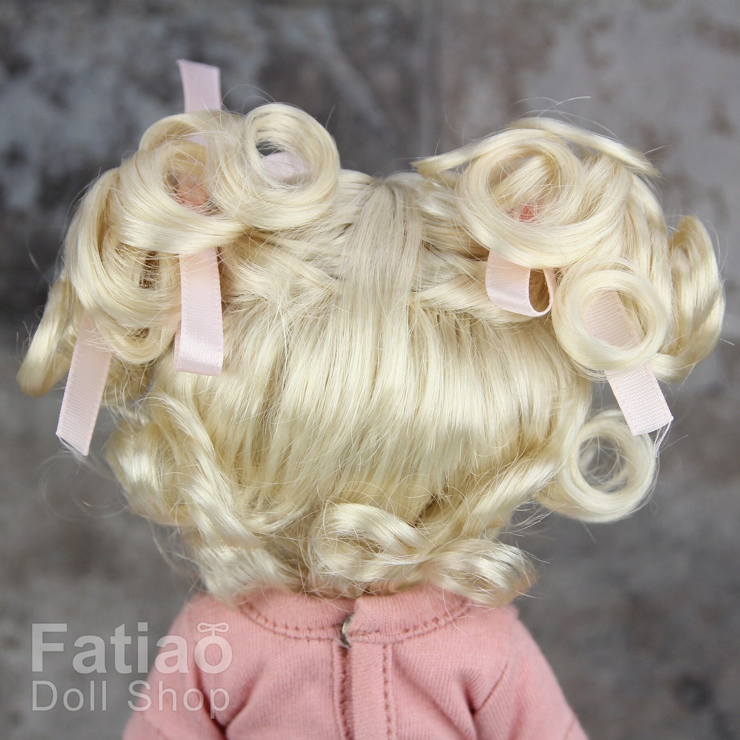 Fatiao - New Dollfie Yo-SD 1/6 BJD - Dolls Wig 6-7 inch - Blonde