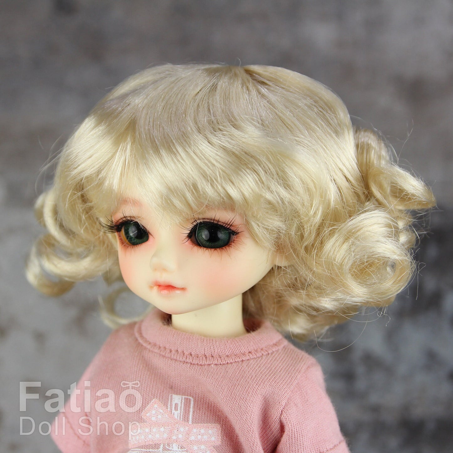 Fatiao - New Dolls Wig Dollfie Yo-SD 1/6 BJD 6-7" size Blonde