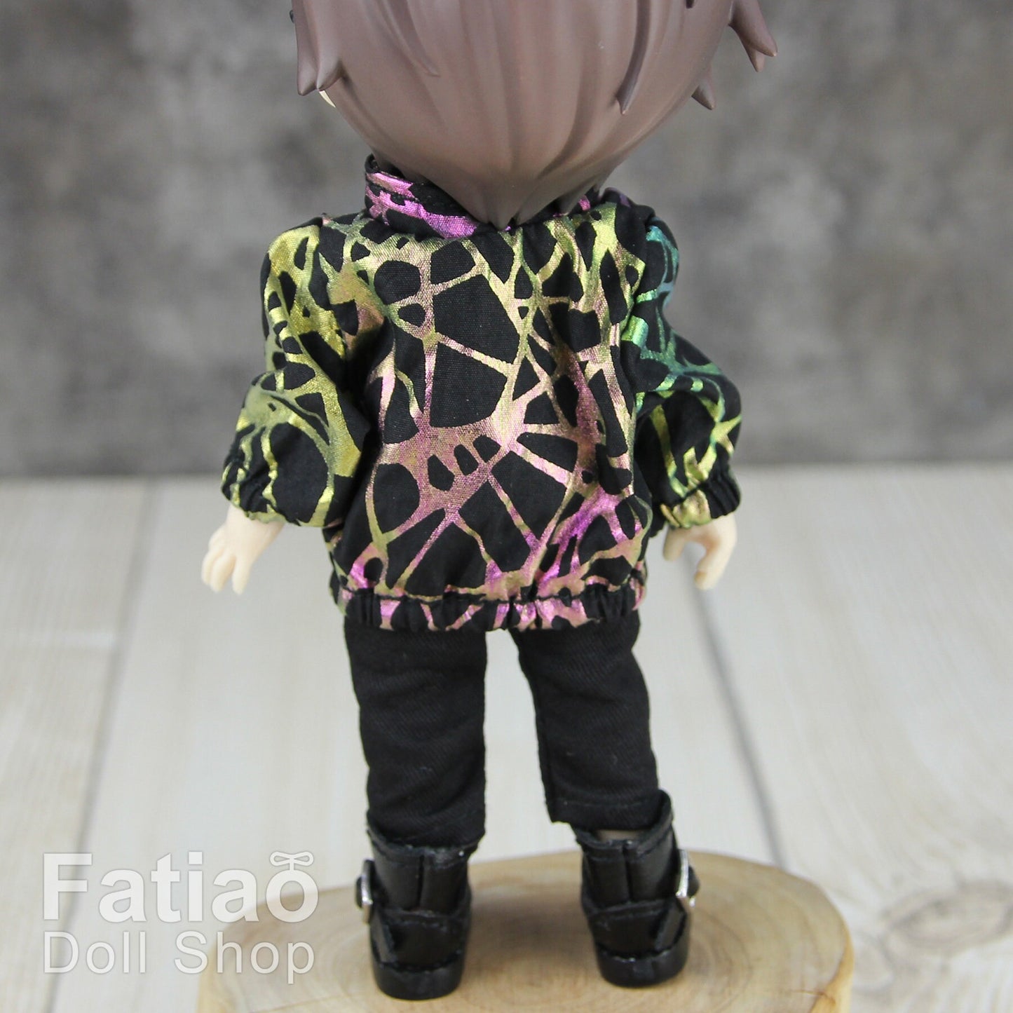 Dolls clothes outfit / Obitsu11 OB11 GSC nendoroid - shiny coat jacket