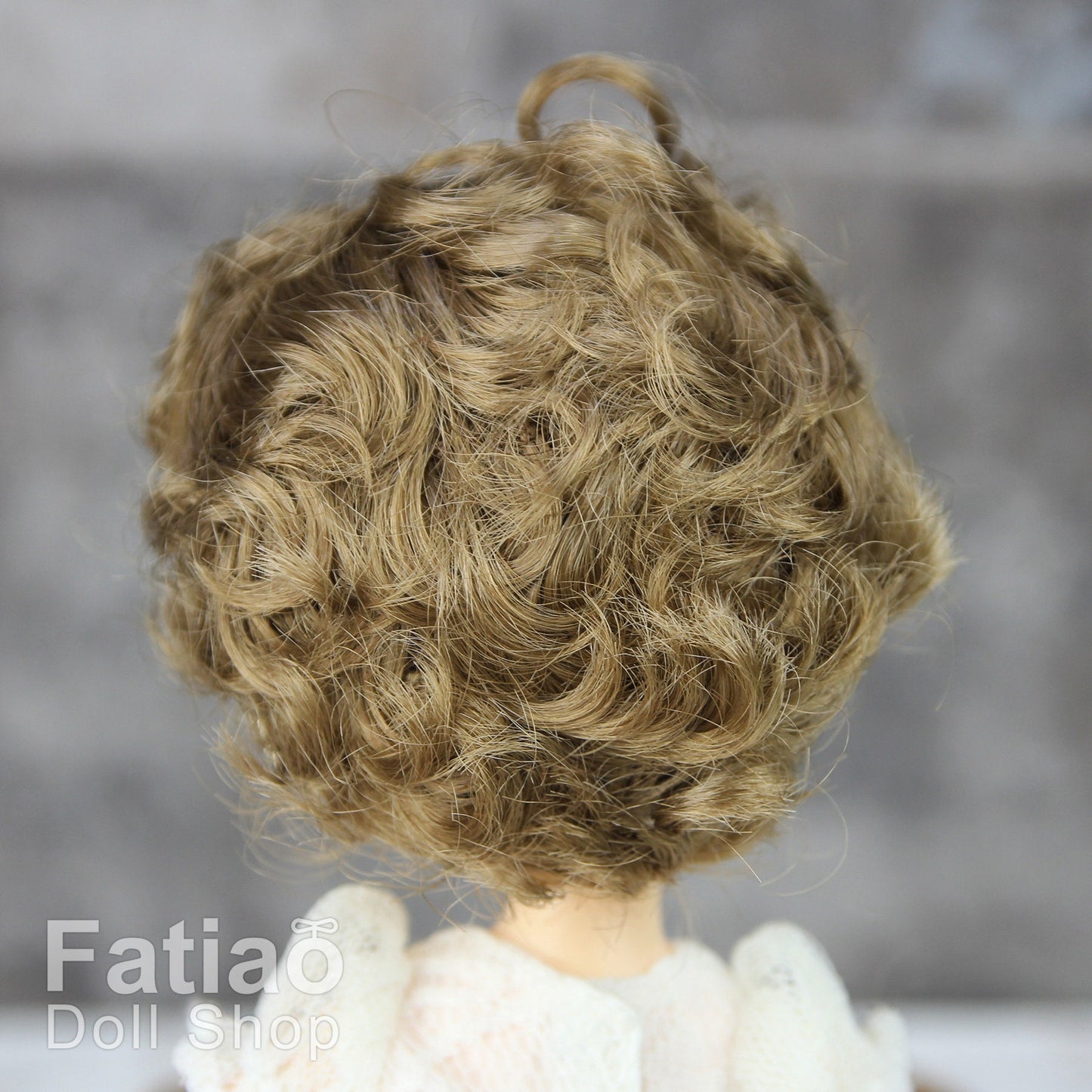 Fatiao - BJD Dollfie Lati Yellow Pukifee 5-6" Angel Doll Wig - Latte