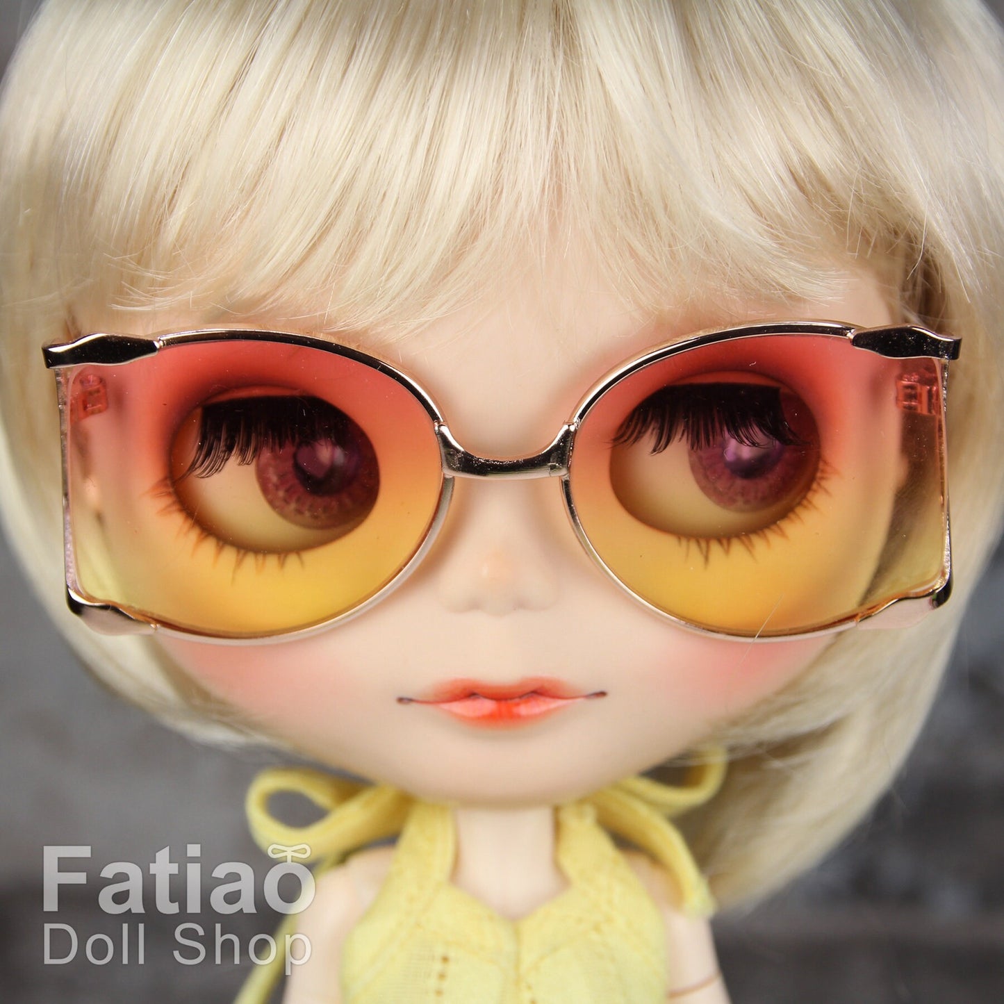 New Dolls fashion Hipster Sunglasses Glasses for Blythe