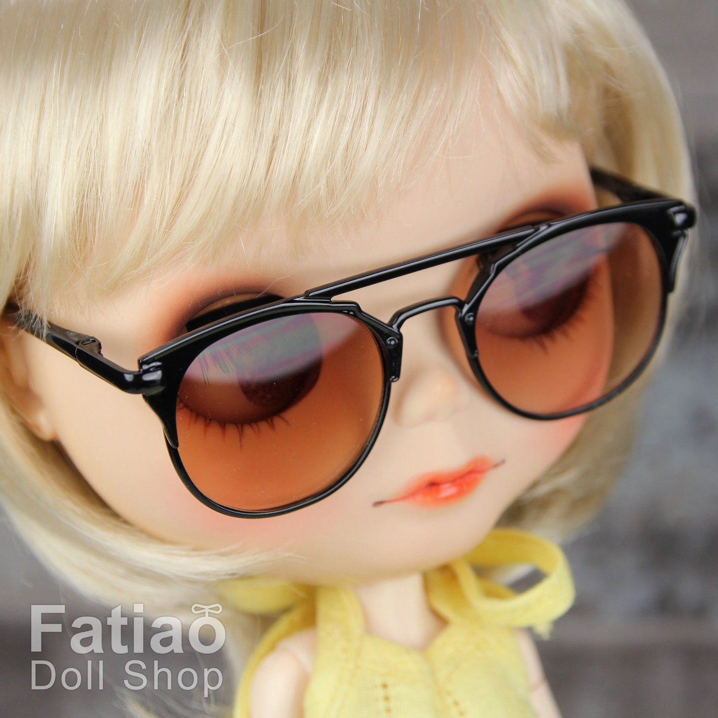 New Dolls fashion Hipster Sunglasses Glasses for Blythe