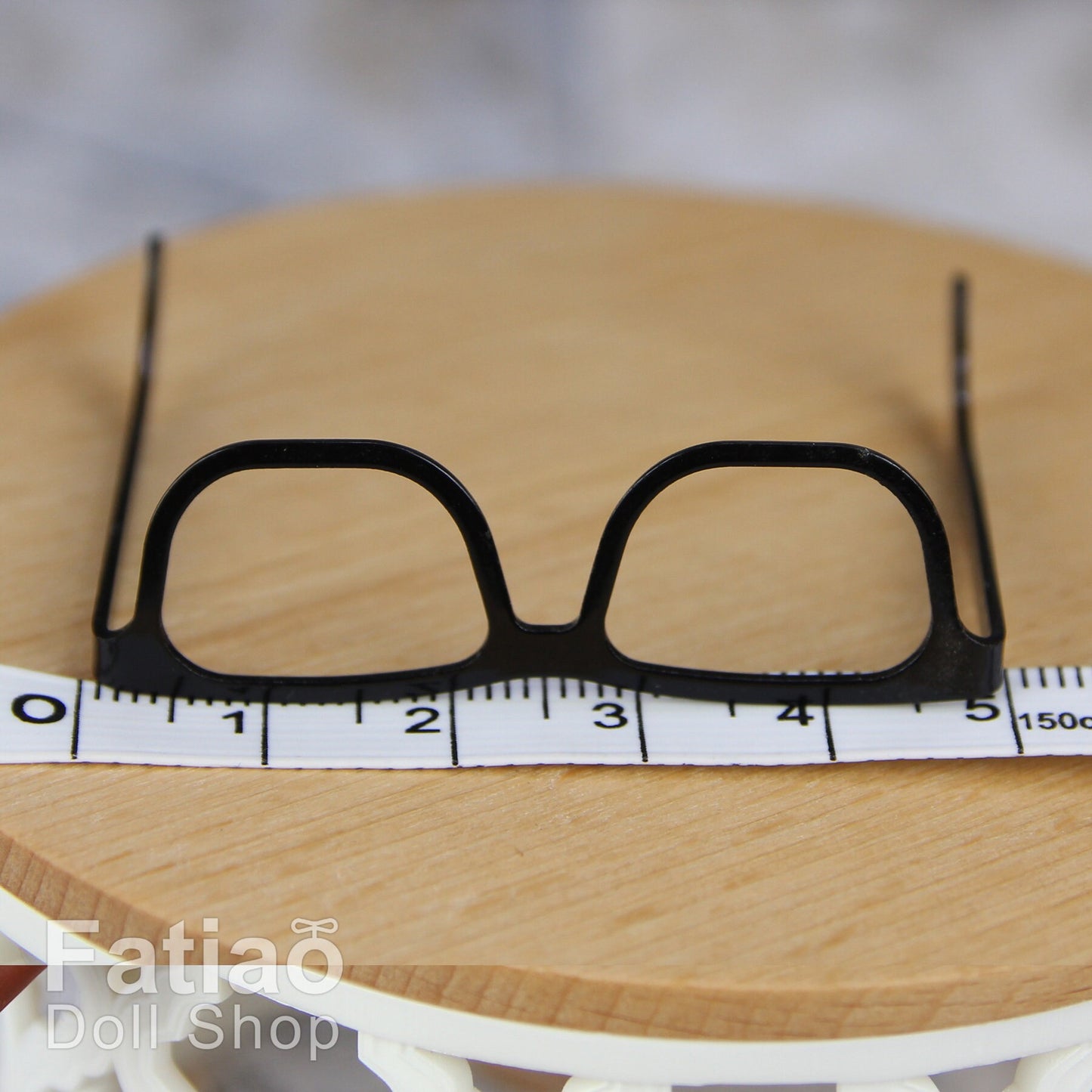 New fashion Full-Rim Dolls Glasses fit 1/4 BJD MSD mini Super Dollfie Black