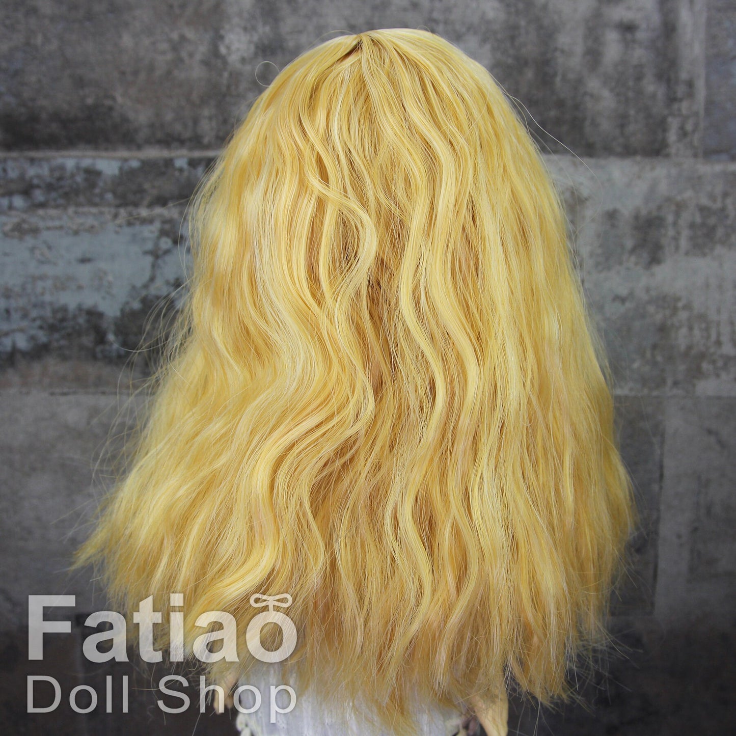 Fatiao - New Dollfie MSD Kaye Wiggs 1/4 BJD Size 7-8 inch Dolls Curls Wig honey yellow