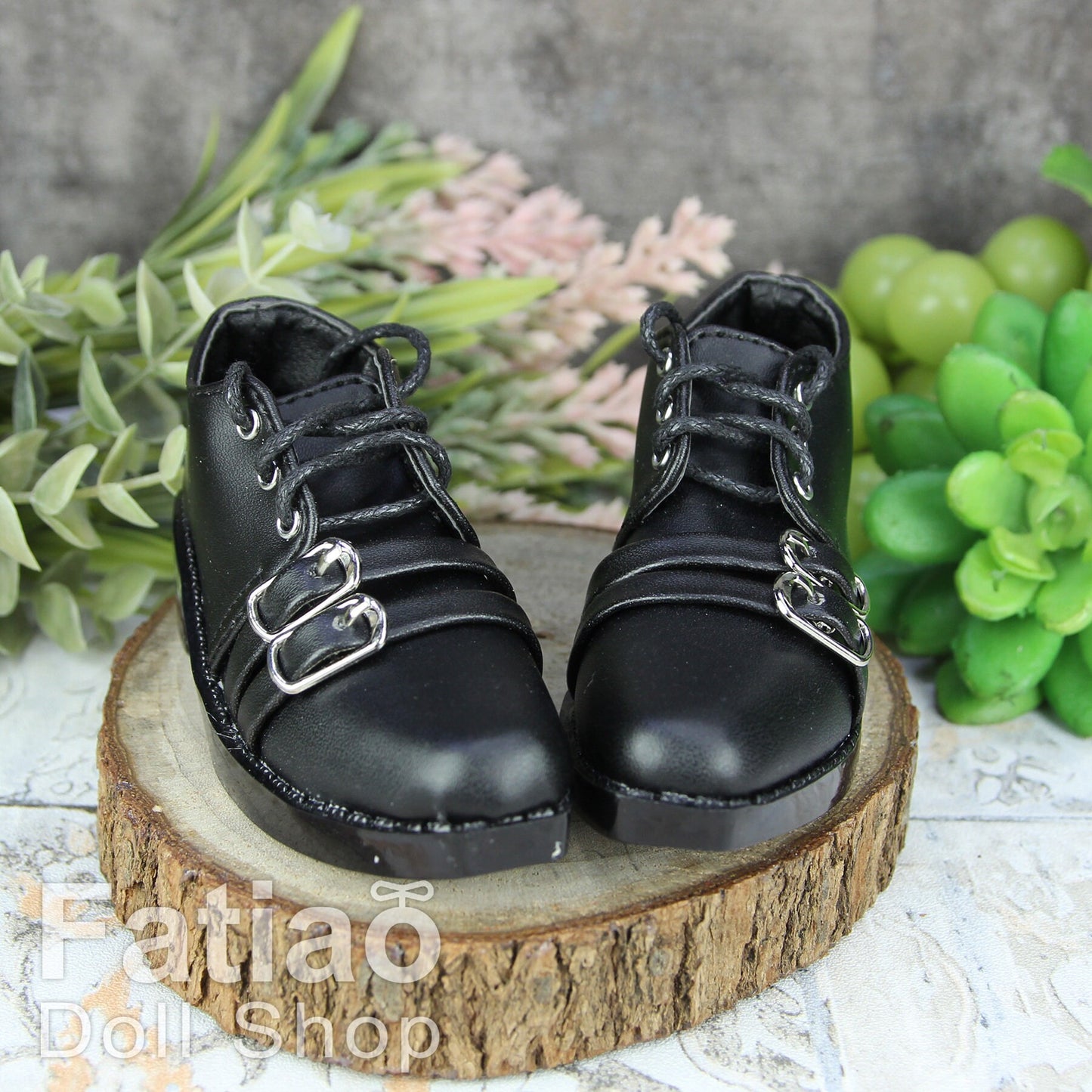 Fatiao - 13/17SD Uncle BJD Supper dollfie Dolls Oxford Shoes - Black