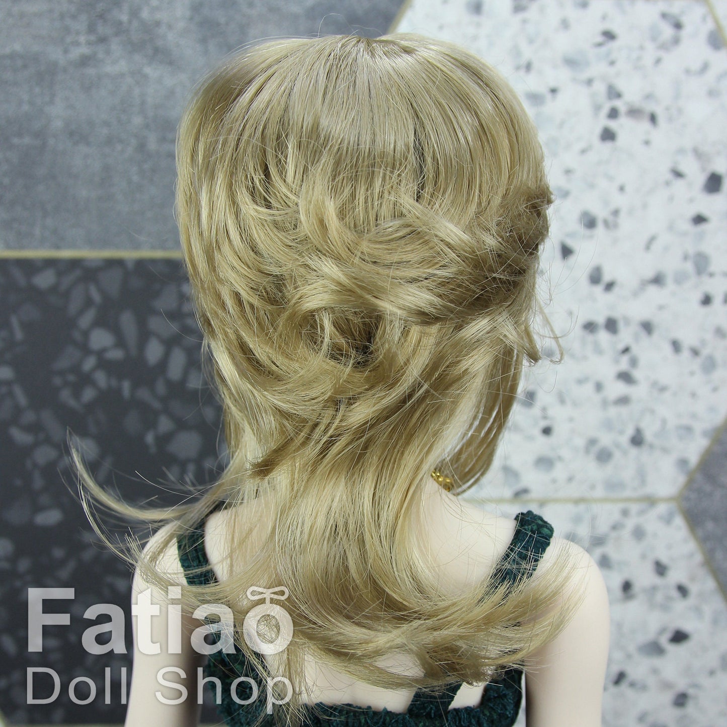 Fatiao - New Dollfie SD 1/3 BJD Dolls Wig size 8-9" - baby Brown