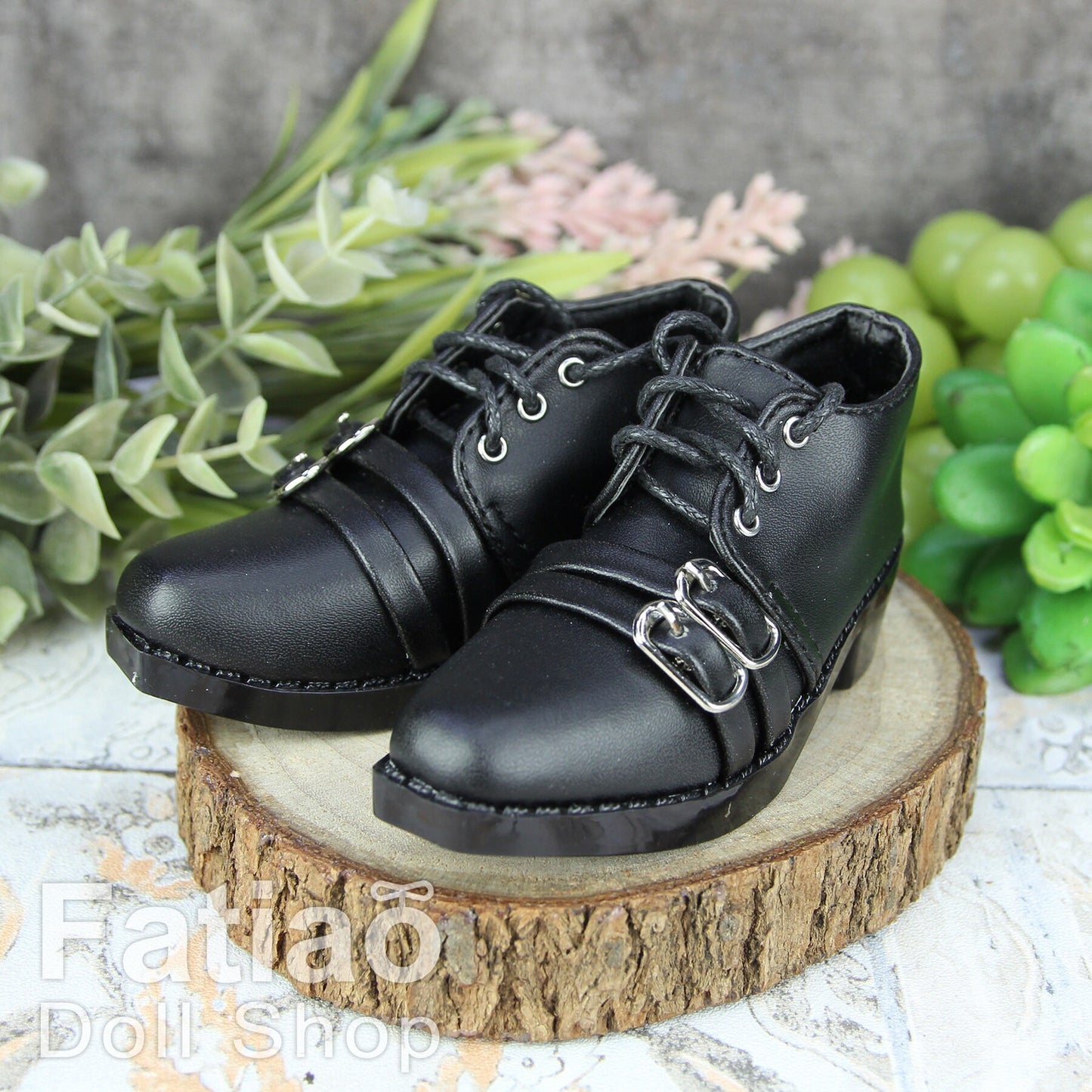 Fatiao - 13/17SD Uncle BJD Supper dollfie Dolls Oxford Shoes - Black