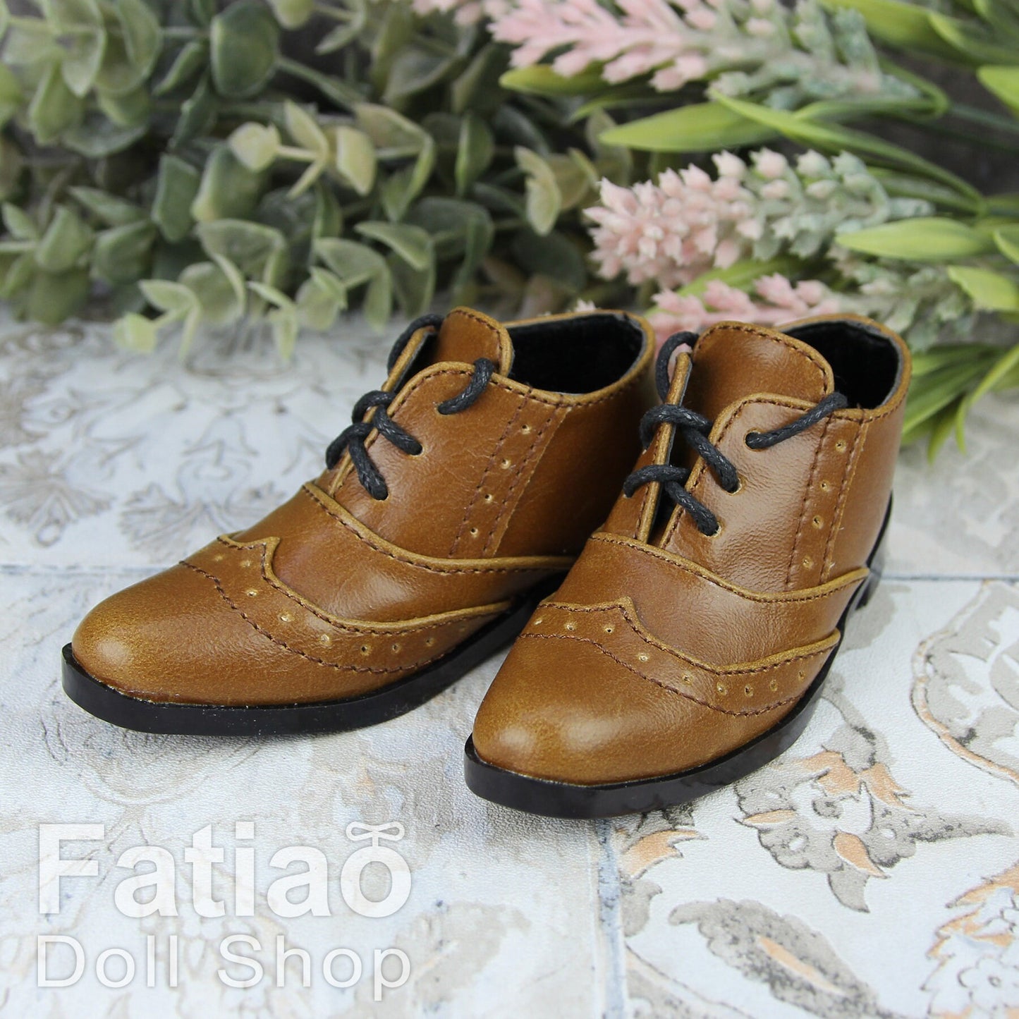 Fatiao - New 1/3 BJD Supper dollfie 13/17 SD Oxford Doll Shoes - Brown