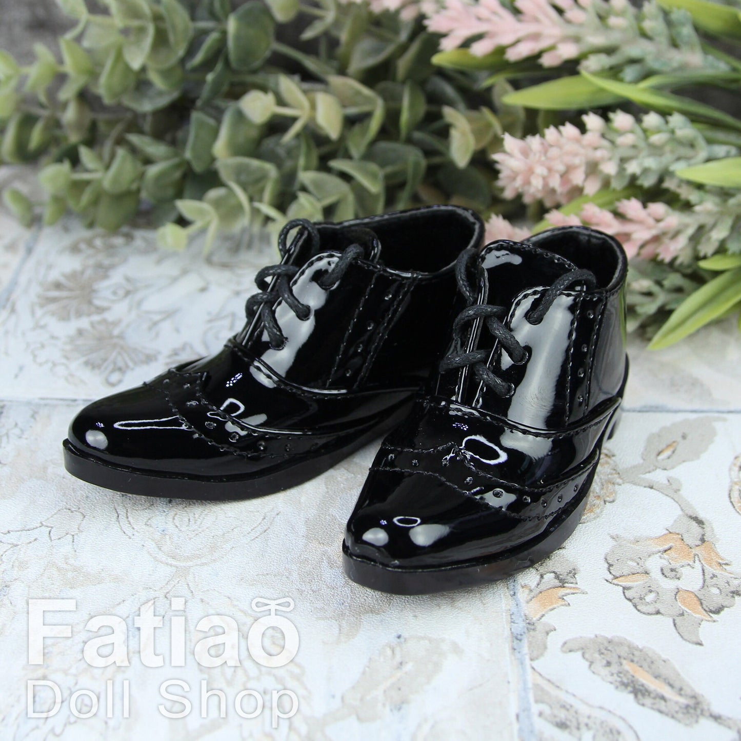 Fatiao - New 1/3 BJD Supper dollfie 13/17 SD Oxford Doll Shoes - Black
