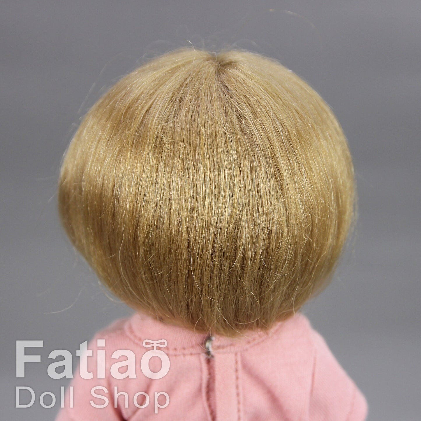 Fatiao - New Dollfie Yo-SD 1/6 BJD Mohair Dolls Wig 6-7 inch - Latte