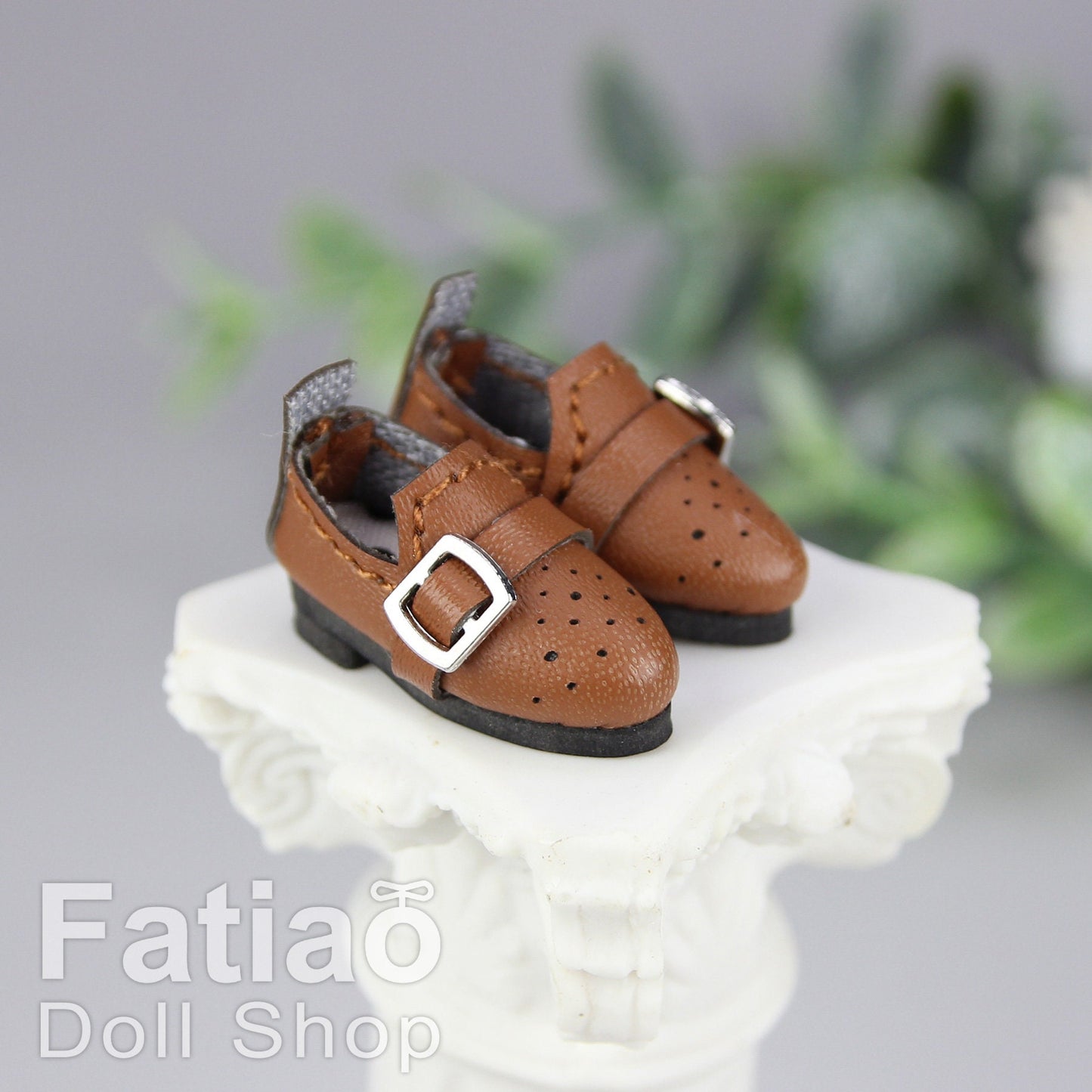 Fatiao - New OB11 Obitsu 11 nendoroid MiddleBlythe 1/12 BJD Dolls Oxford shoes (Size 2.2cm)