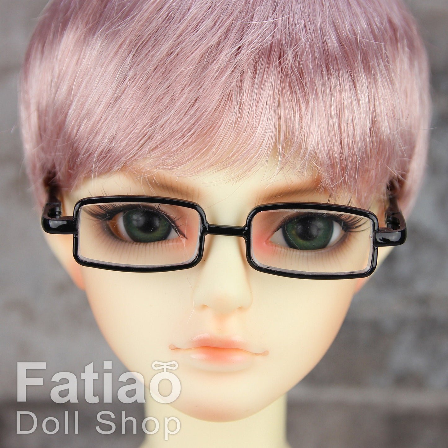 New fashion Black Full-Rim Dolls Glasses fit 1/3 BJD SD Super Dollfie black