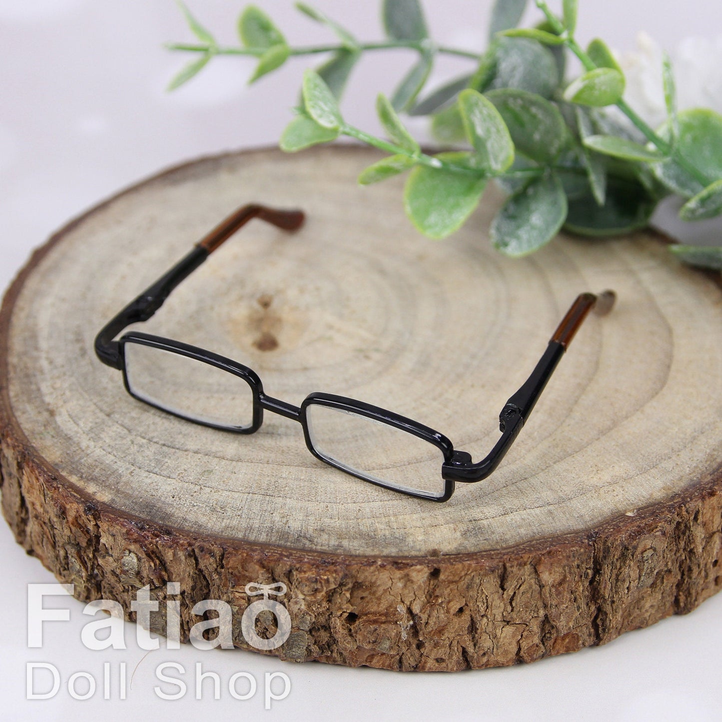 New fashion Black Full-Rim Dolls Glasses fit 1/3 BJD SD Super Dollfie black