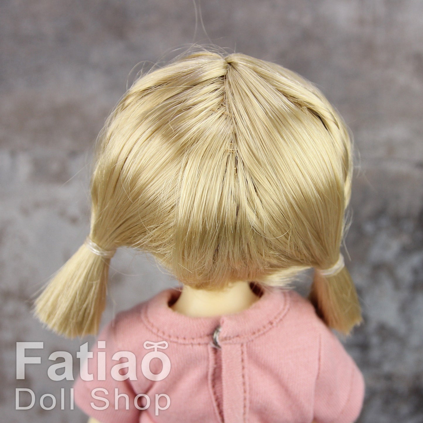 Fatiao - New Dollfie Yo-SD 1/6 BJD - Dolls Wig 6-7 inch - Cream gold
