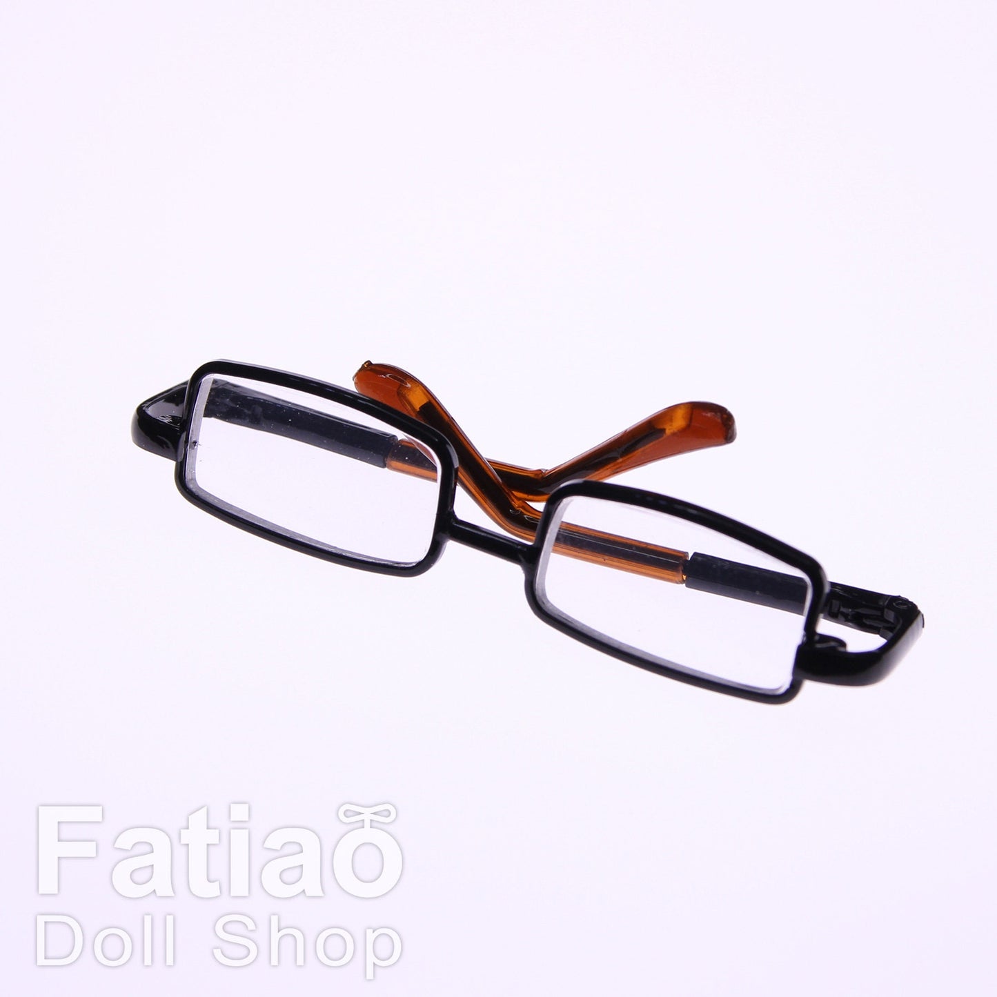 New fashion Black Full-Rim Dolls Glasses fit 1/3 BJD SD Super Dollfie black