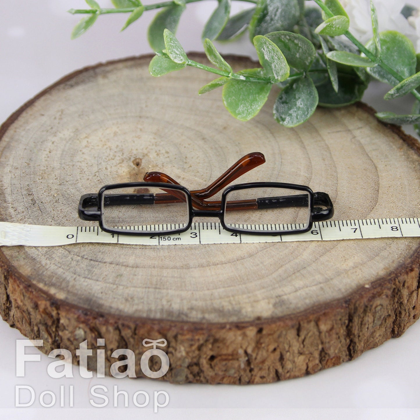 New fashion Black Full-Rim Dolls Glasses fit 1/3 BJD SD Super Dollfie black