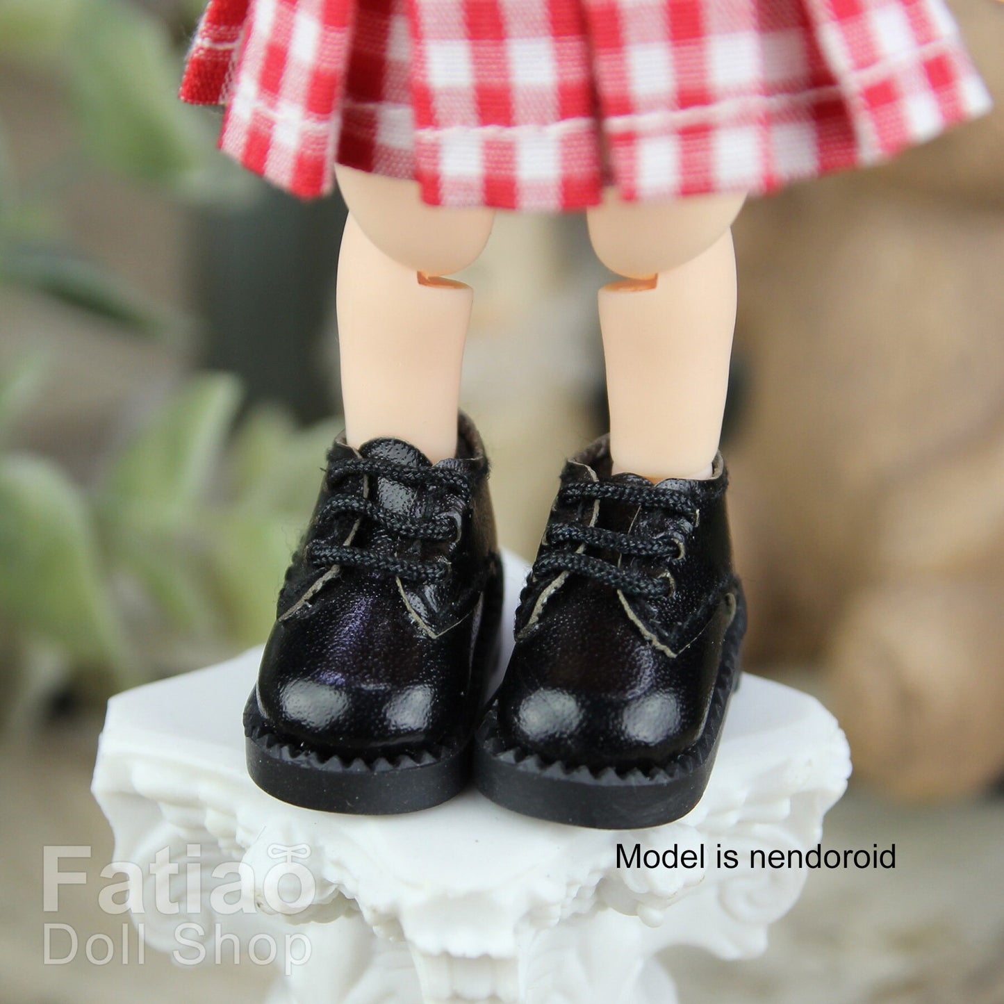 Fatiao - New OB11 Obitsu 11 Cu-poche 1/12 BJD Nendoroid GSC doll round toe shoes