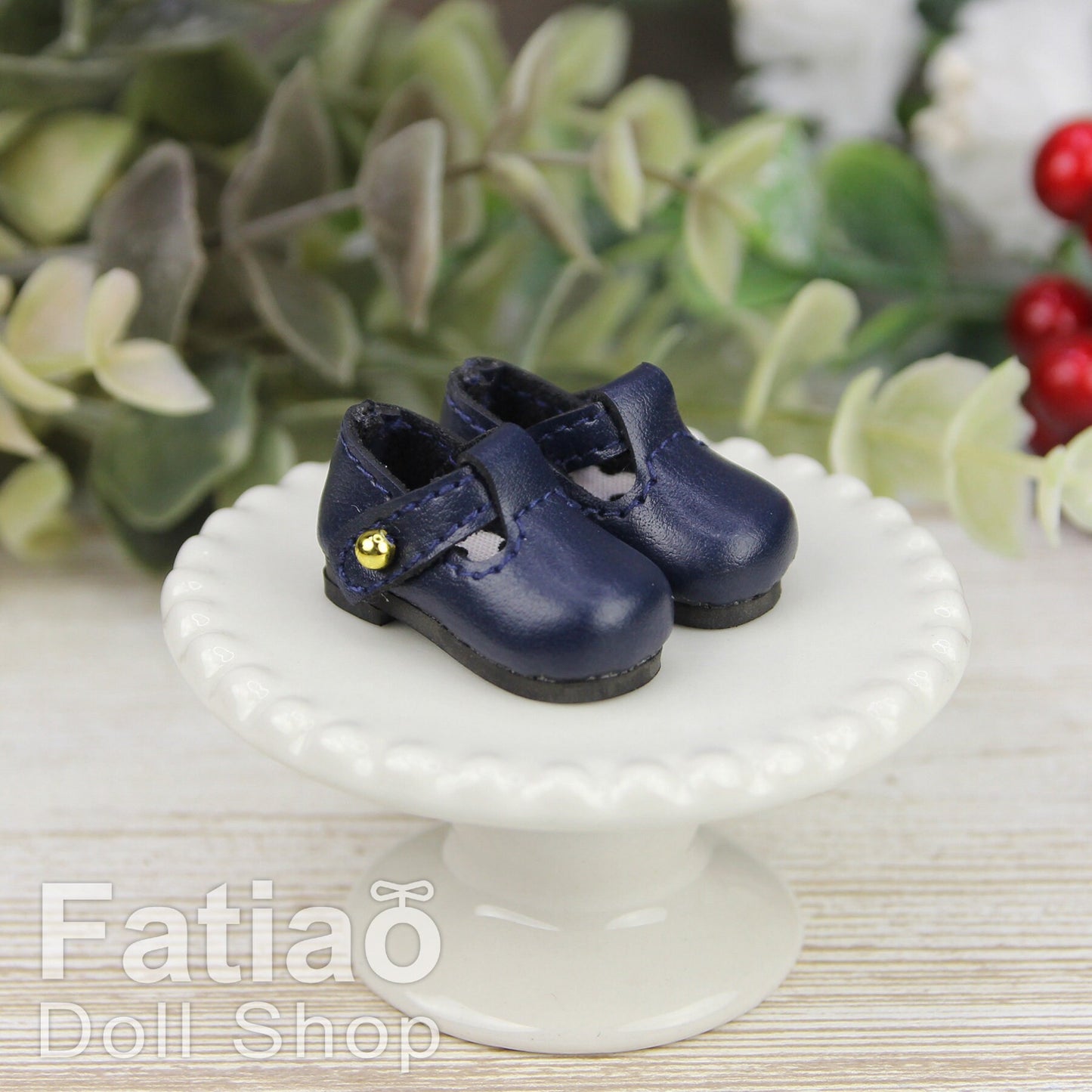 Fatiao - New Lati Yellow / Pukifee / Blythe / Pullip / OB22 24 / 1/8 BJD Doll Shoes (Size 2.5cm)