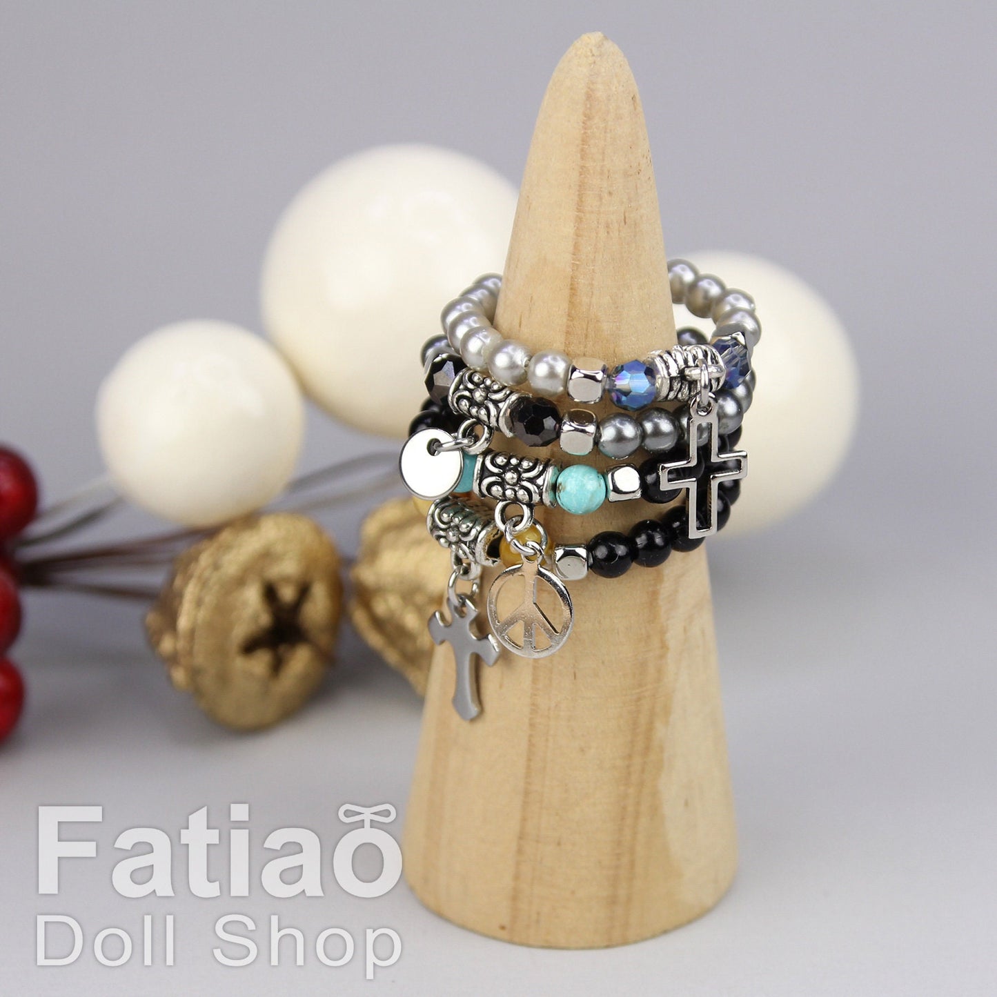 Beaded Bracelets for 1/3 BJD Boy Doll - SD 13/17SD Uncle Super Dollfie