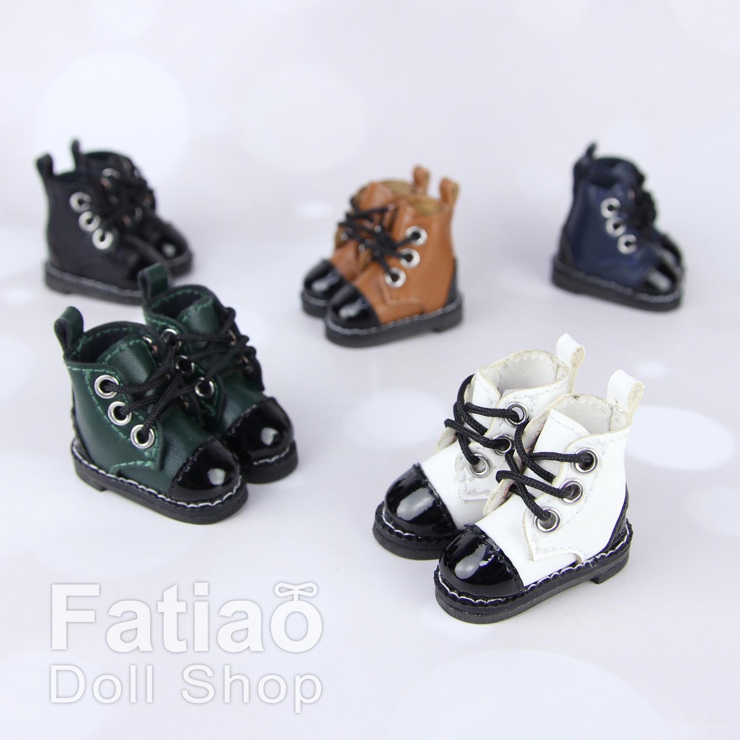 Fatiao - New Lati Yellow Pukifee Luts Tiny Blythe OB24 1/8 BJD Dolls Shoes boots (Size 2.8cm)