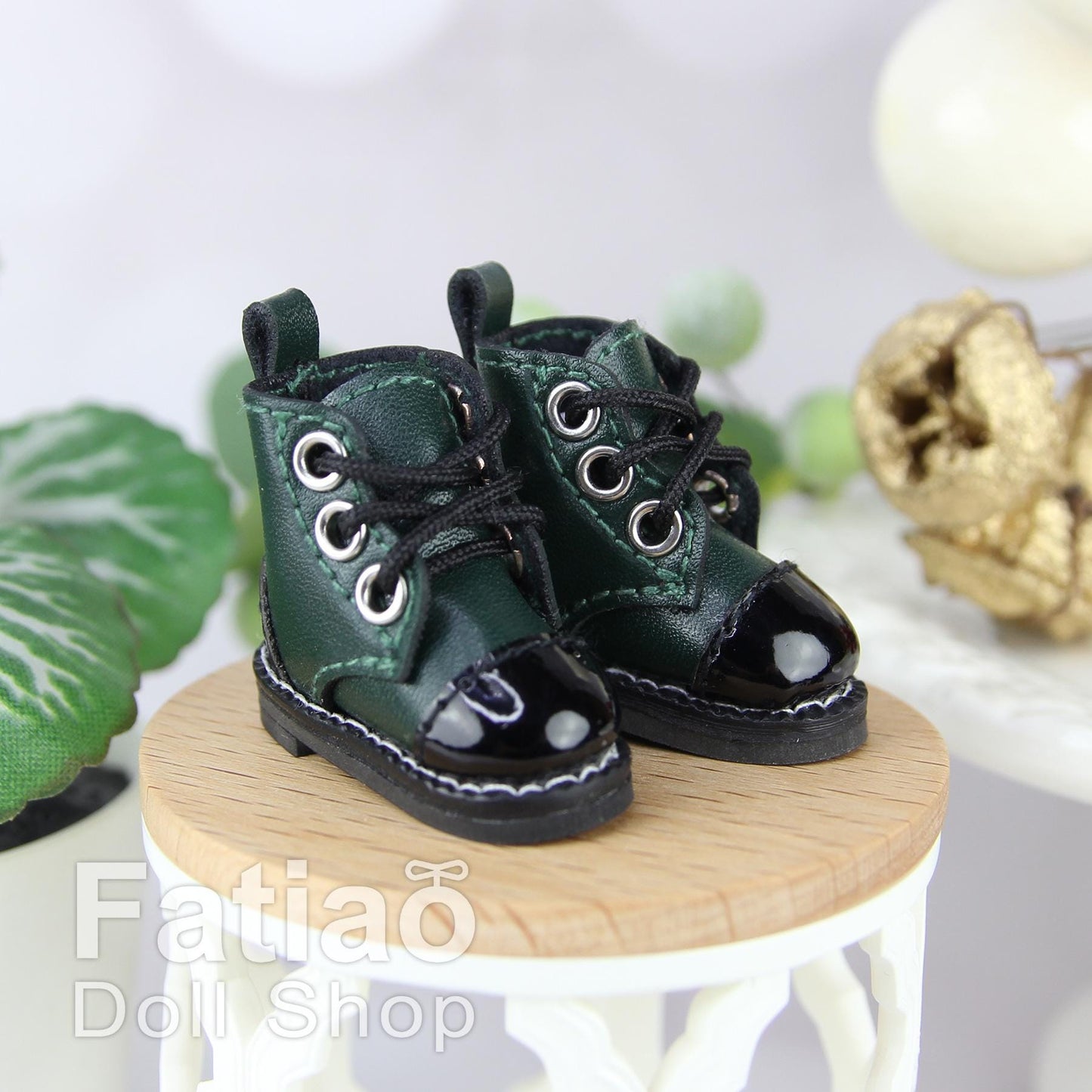 Fatiao - New Lati Yellow Pukifee Luts Tiny Blythe OB24 1/8 BJD Dolls Shoes boots (Size 2.8cm)