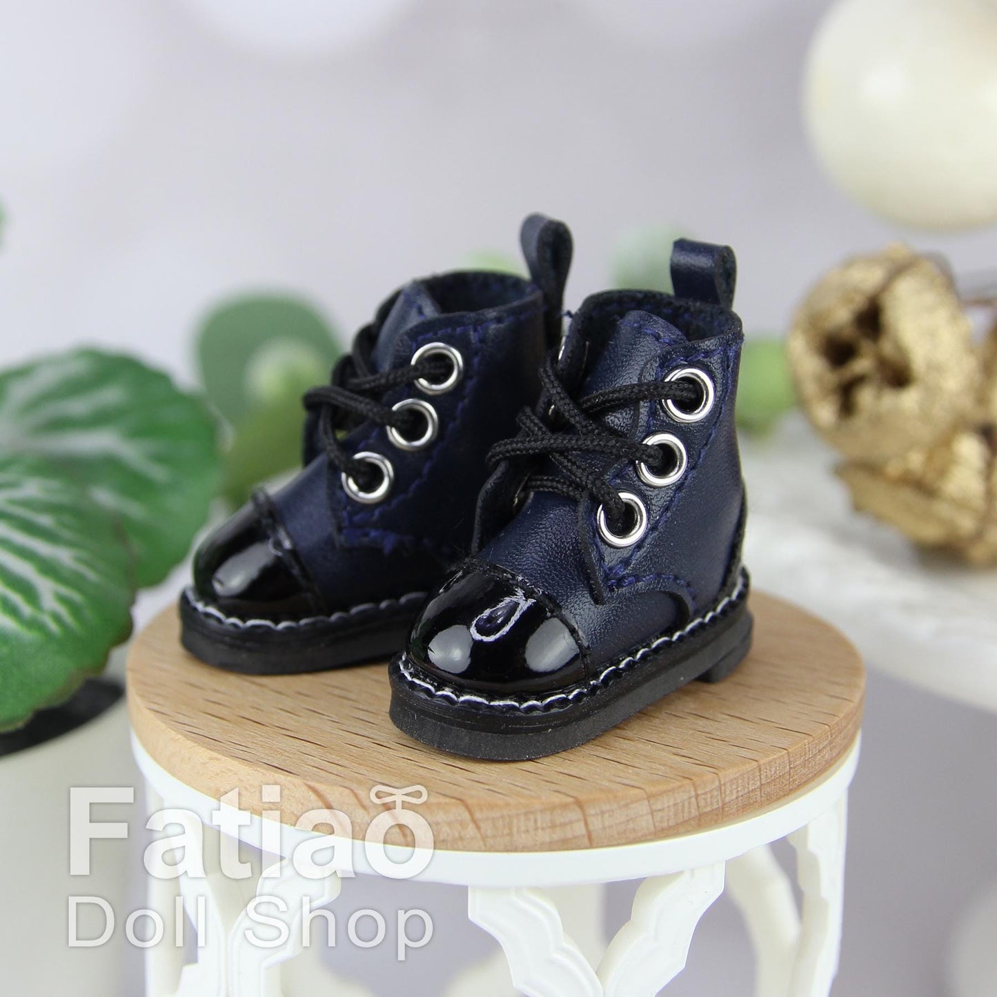 Fatiao - New Lati Yellow Pukifee Luts Tiny Blythe OB24 1/8 BJD Dolls Shoes boots (Size 2.8cm)