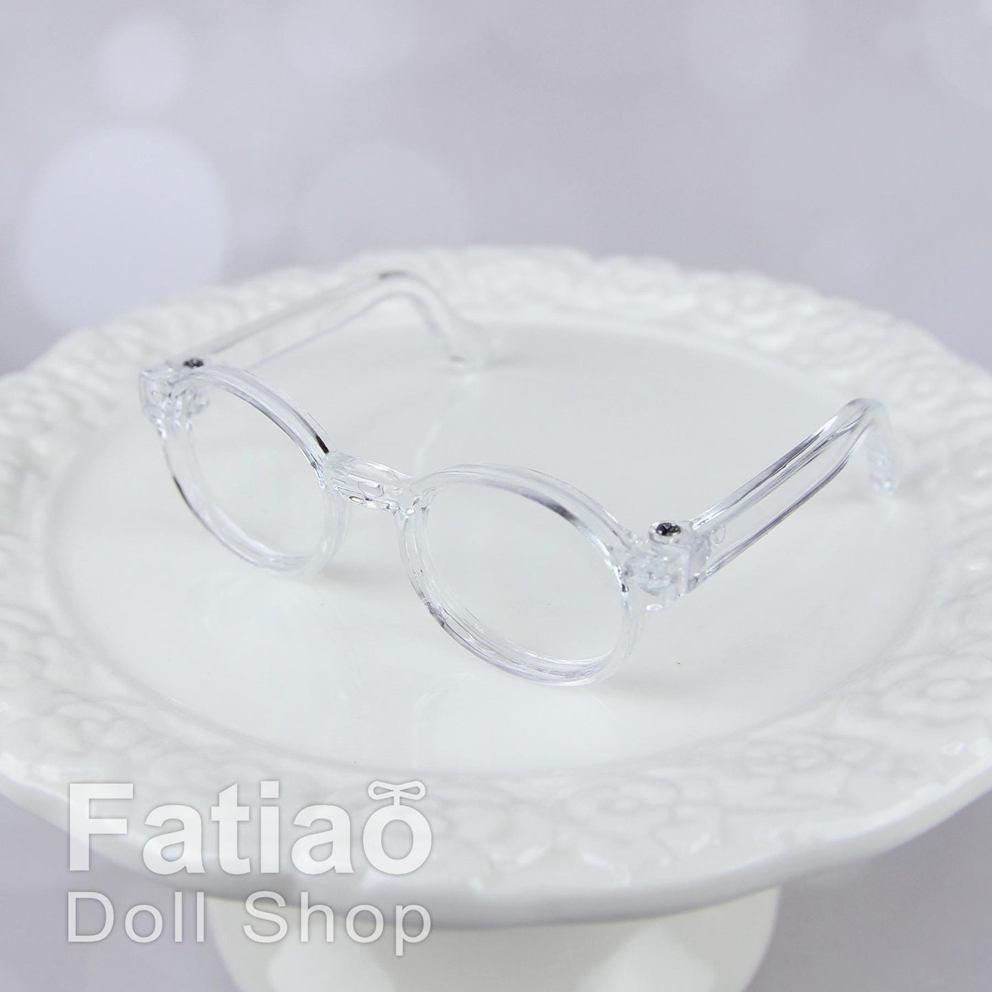 New fashion Full-Rim Dolls Plastic Glasses fit 1/3 BJD size