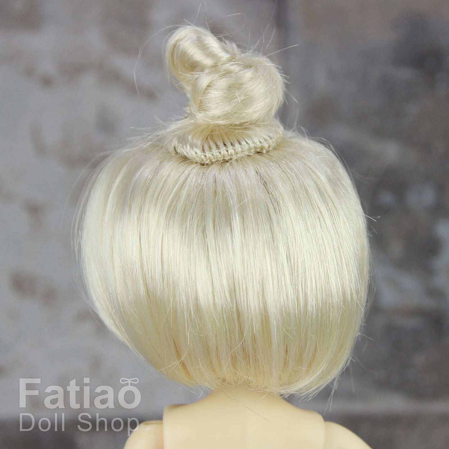 Fatiao - New Dollfie little pullip DAL Nendoroid BJD Dolls Wig - size 4-5" - Blonde