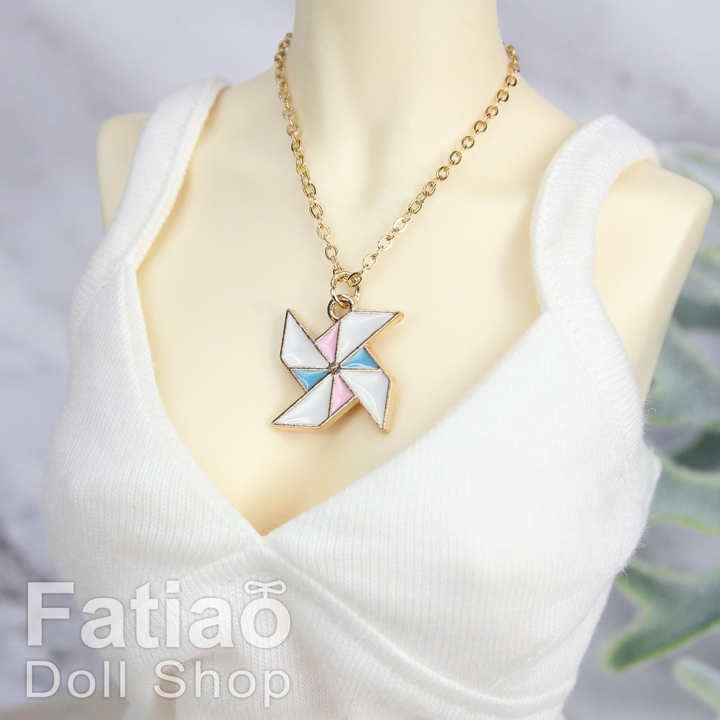 Dolls silver Necklace for 1/3 BJD SD DD Smart Doll 1/4MSD