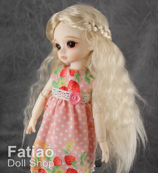 Fatiao - New Dolls Wig Dollfie Yo-SD 1/6 BJD 6-7" size Blonde