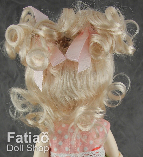 Fatiao - New Dollfie Yo-SD 1/6 BJD - Dolls Wig 6-7 inch - Blonde