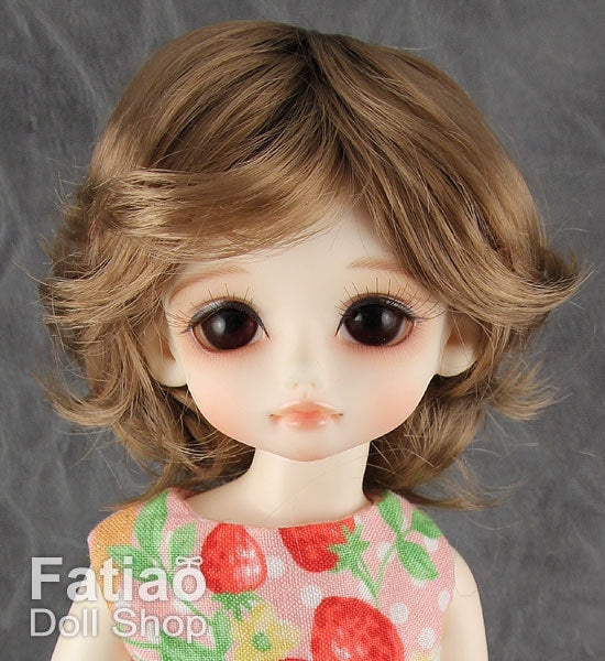 Fatiao - New Dolls Wig Dollfie Yo-SD 1/6 BJD 6-7" size - Latte