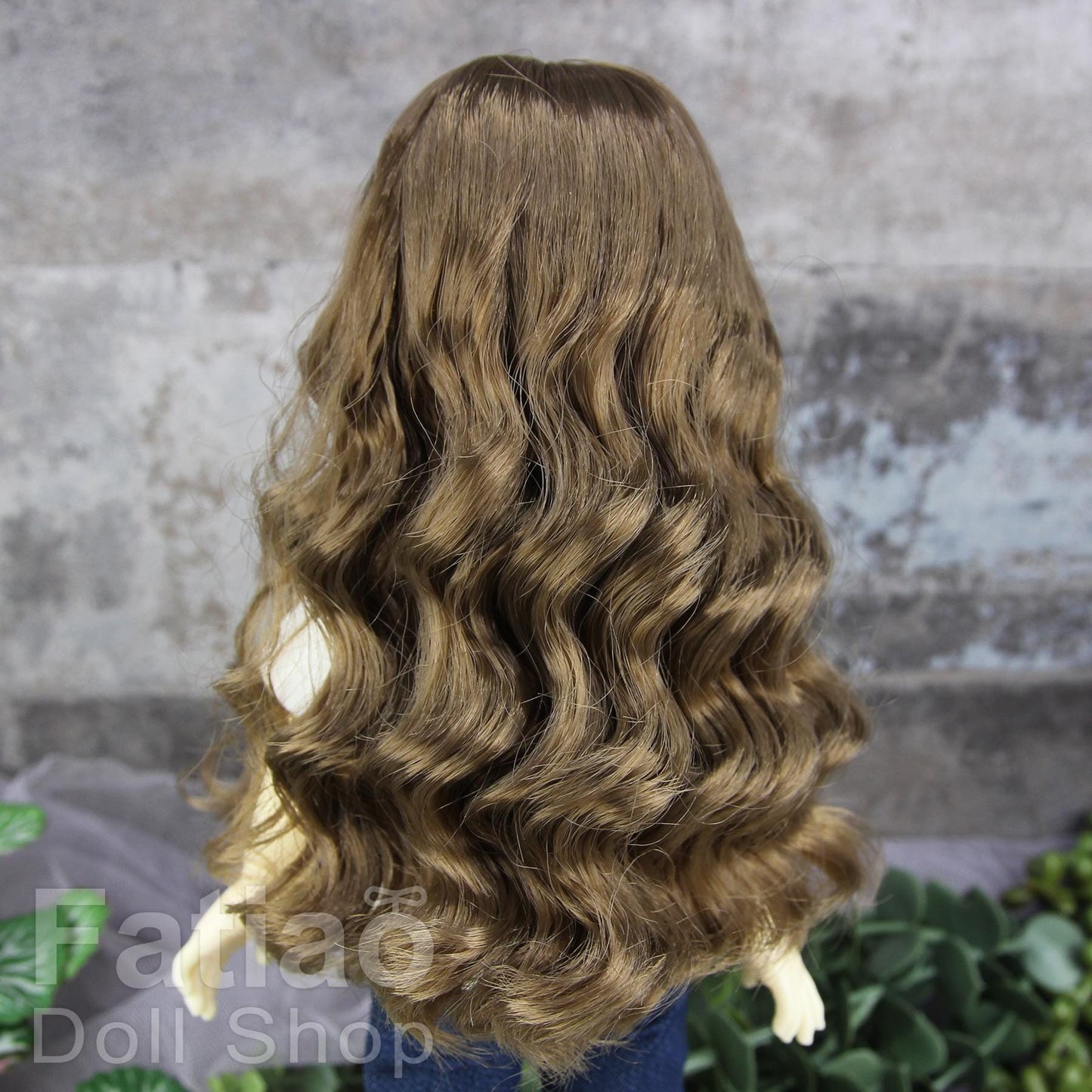 Fatiao - New Dollfie Yo-SD 1/6 BJD - Soft fiber Dolls Wig 6-7 inch Brown