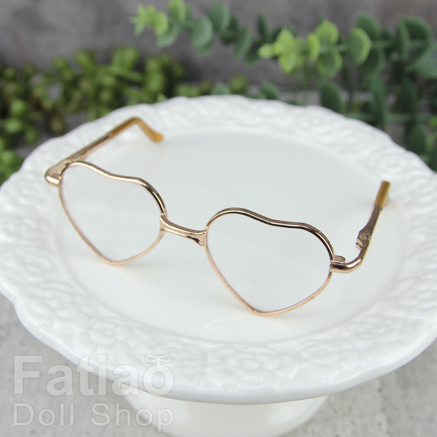 New Dolls fashion Sunglasses Glasses fit Blythe - Heart