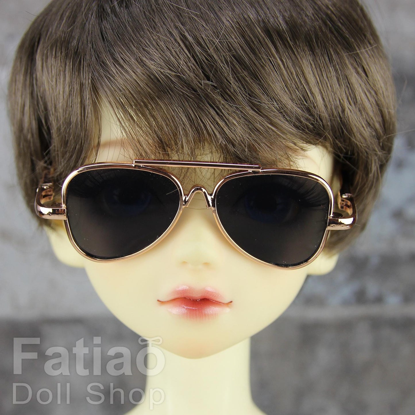 New fashion Dolls Glasses fit 1/3 BJD SD Super Dollfie Gold
