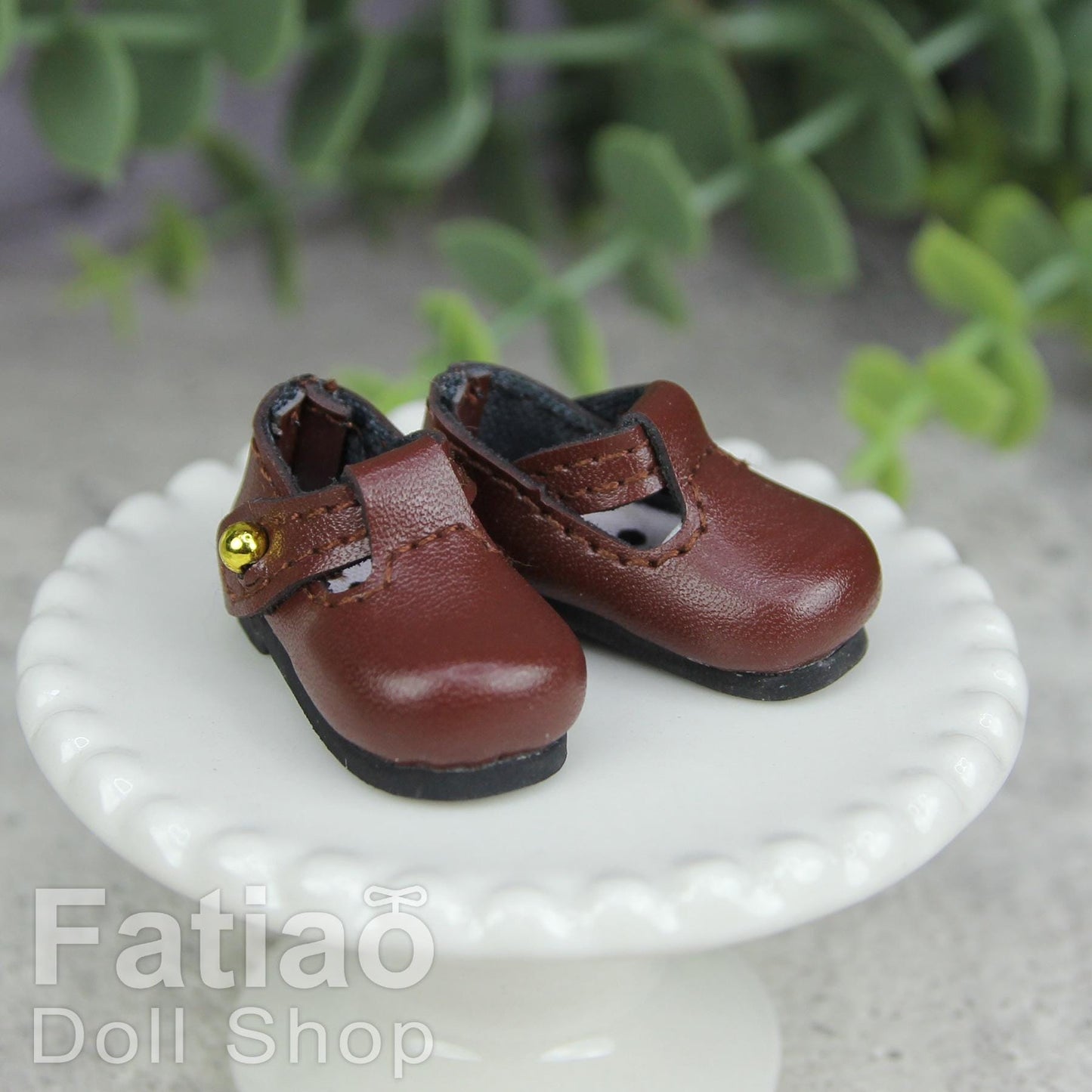 Fatiao - New Lati Yellow / Pukifee / Blythe / Pullip / OB22 24 / 1/8 BJD Doll Shoes (Size 2.5cm)