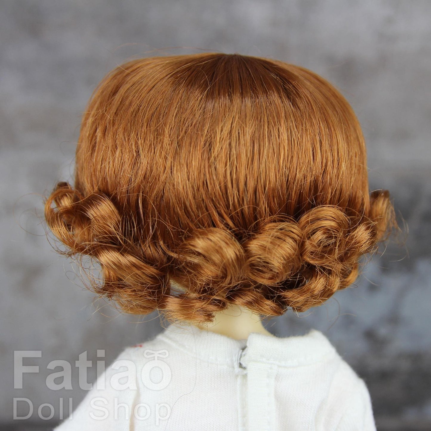 Fatiao - New Dollfie Yo-SD 1/6 BJD - Dolls Wig 6-7 inch - Caramel